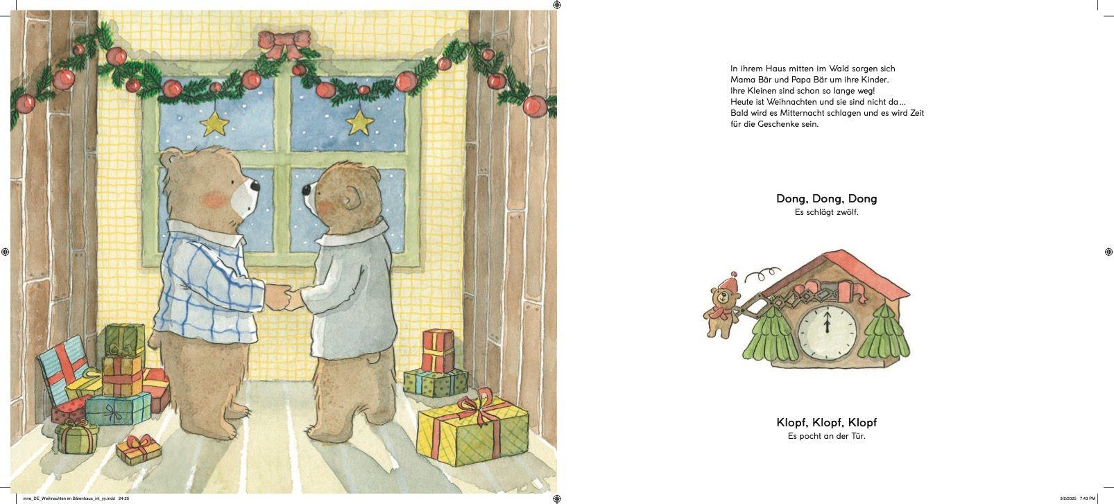 Beispielinhalt (Bild) Weihnachten im Bärenhaus
