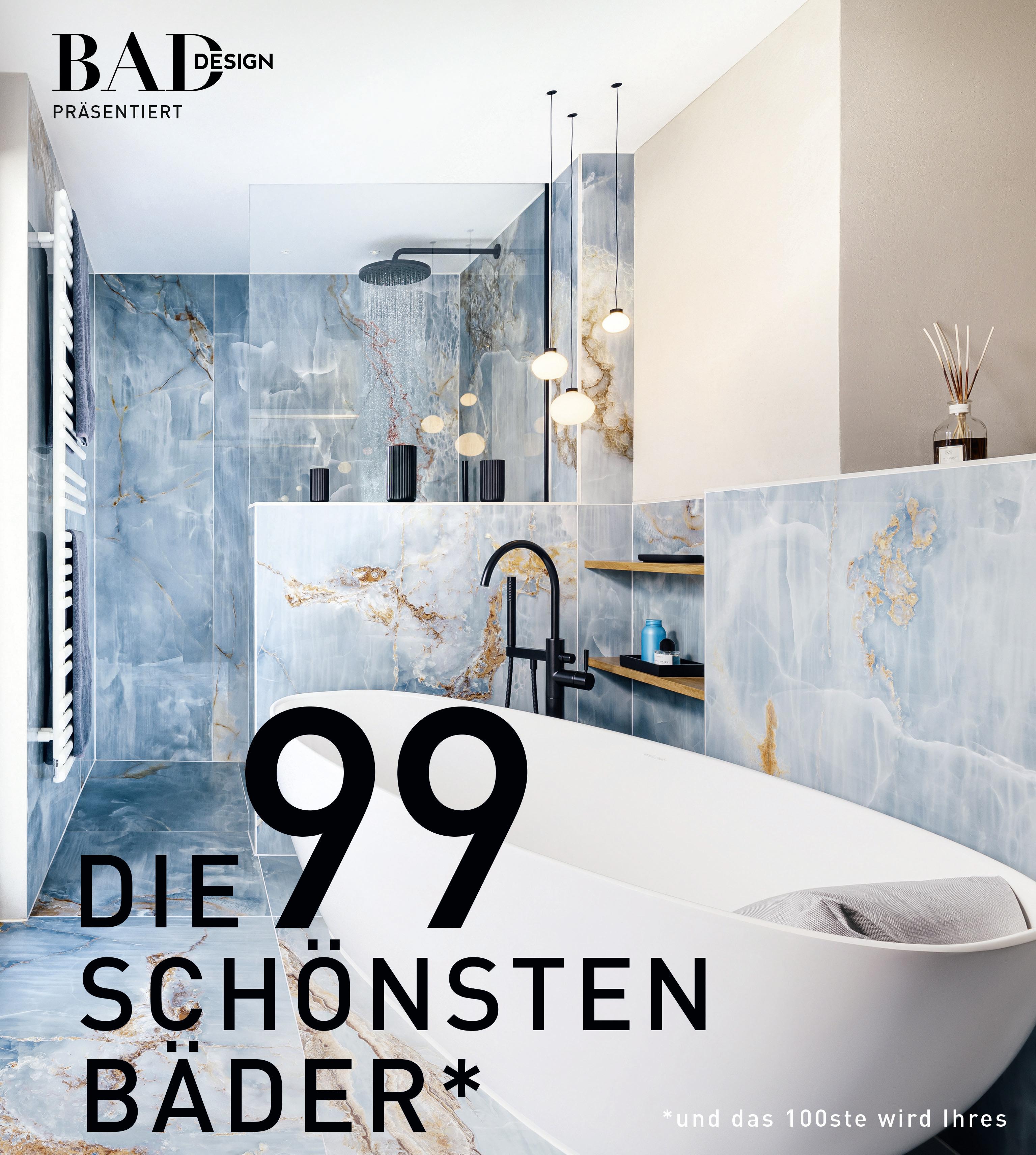 Vorderes Coverbild DIE 99 SCHÖNSTEN BÄDER (Ausgabe 2025-2026)