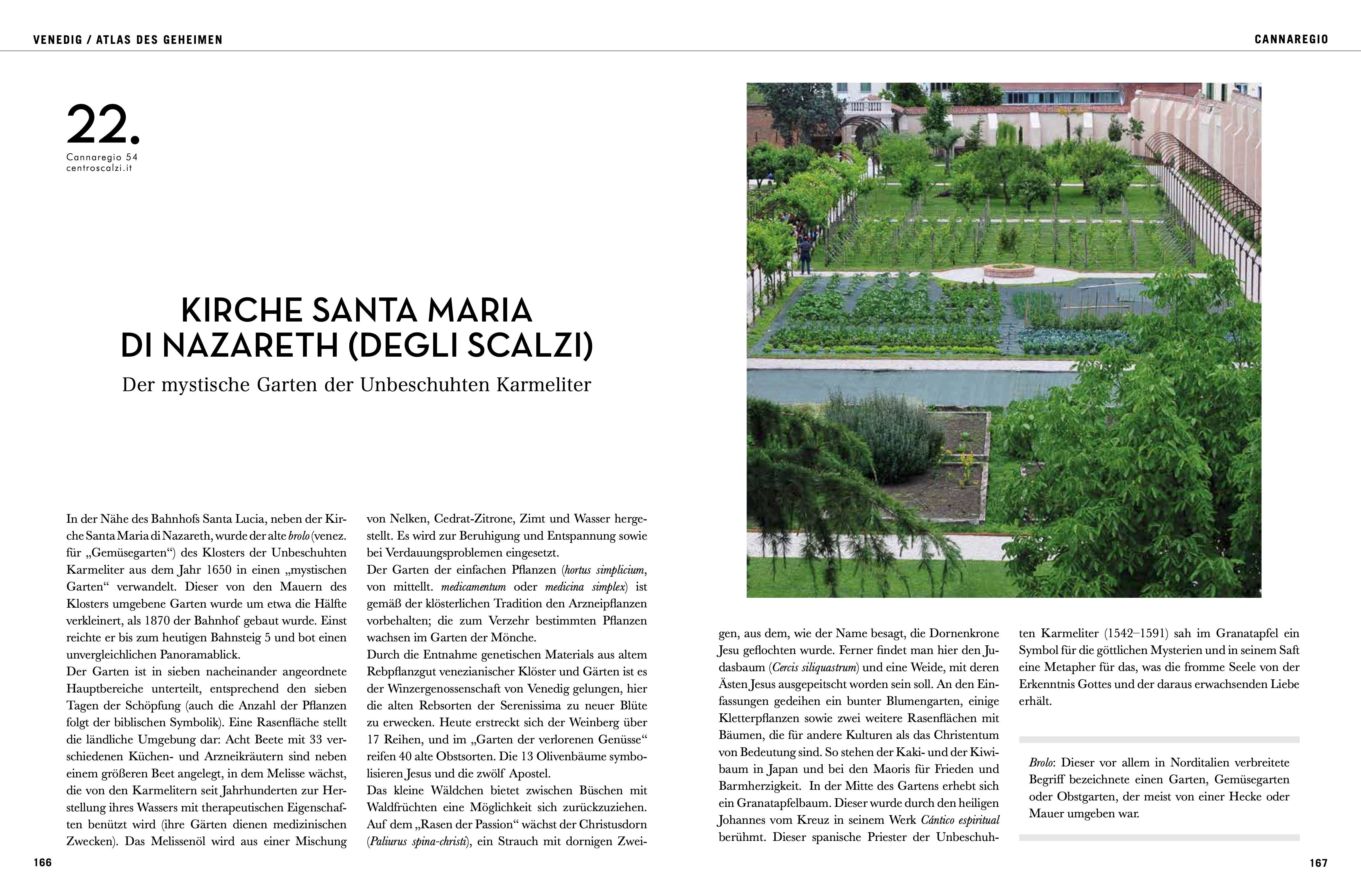 Beispielinhalt (Bild) Venedig - Atlas des Geheimen