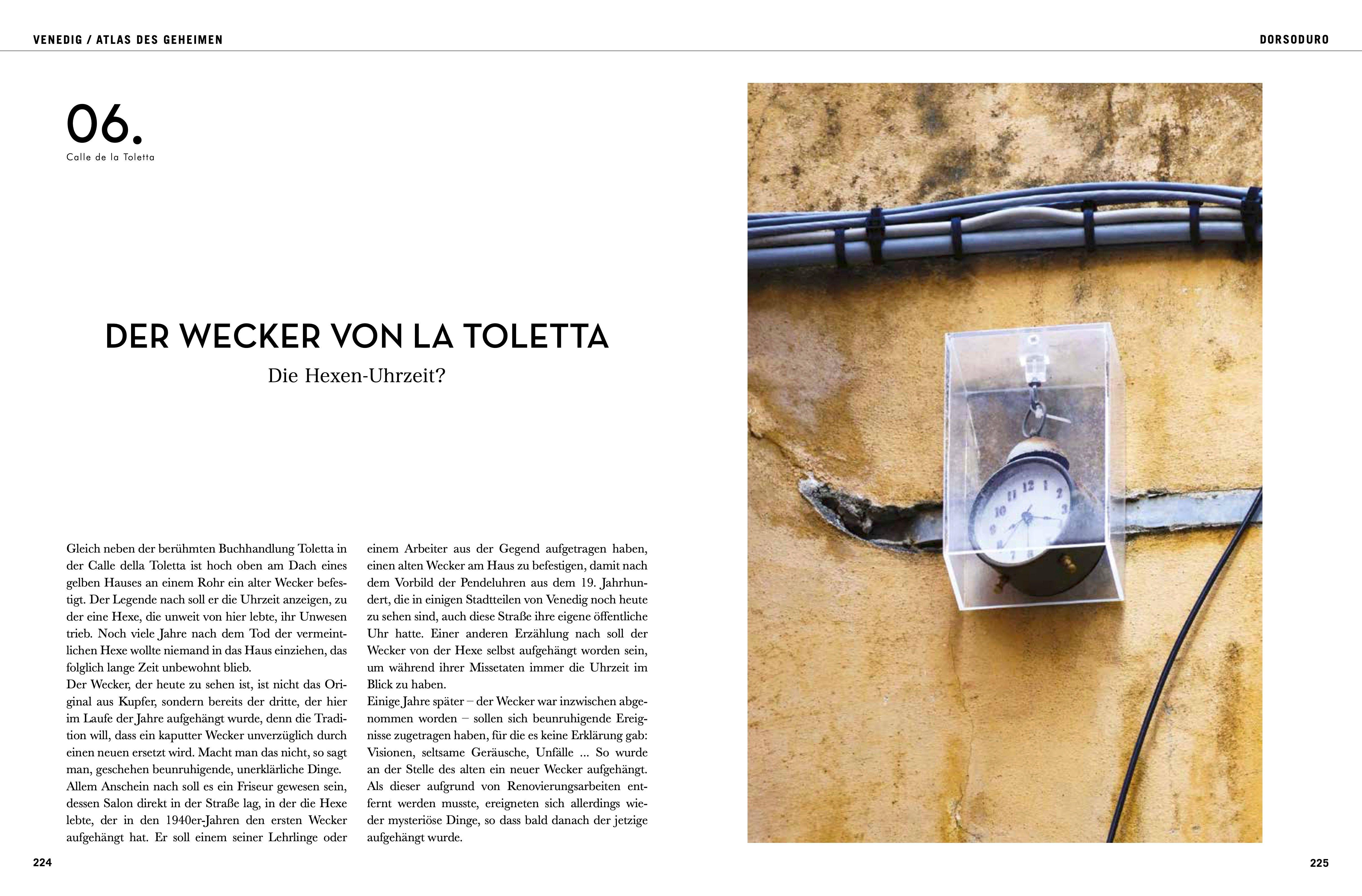 Beispielinhalt (Bild) Venedig - Atlas des Geheimen