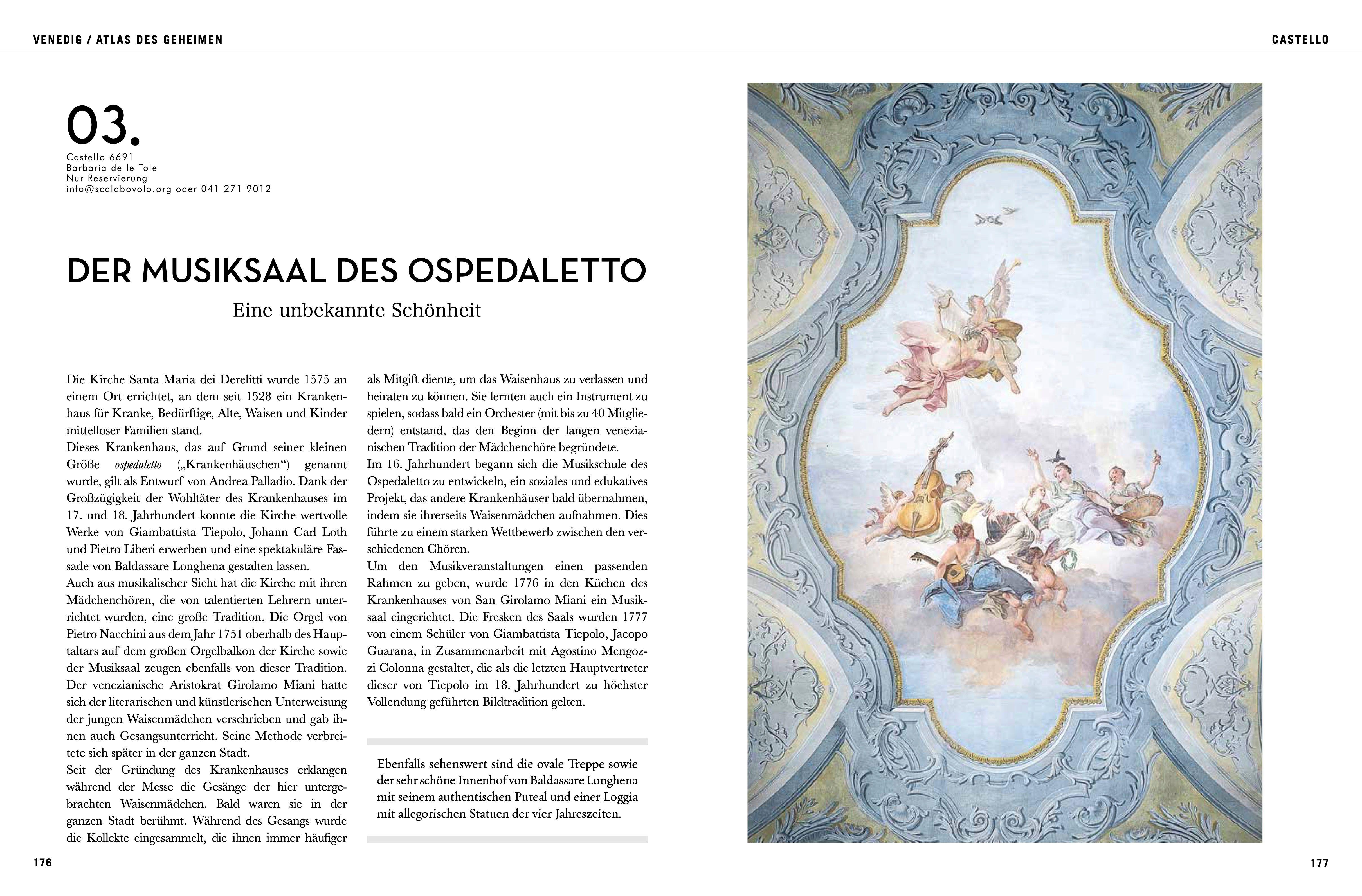 Beispielinhalt (Bild) Venedig - Atlas des Geheimen