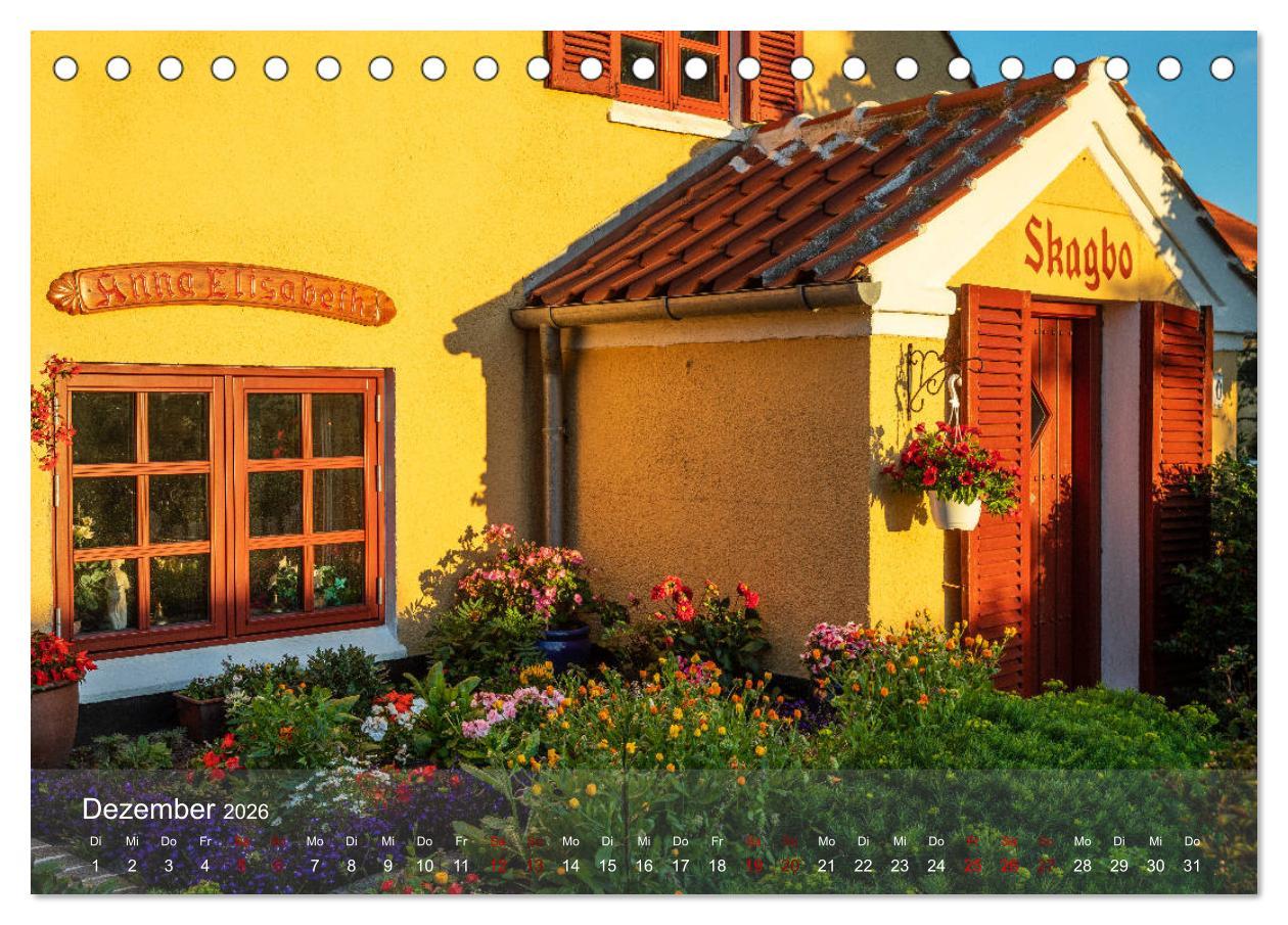Beispielinhalt (Bild) Sommer in Nordjütland (Tischkalender 2026 DIN A5 quer), CALVENDO Monatskalender