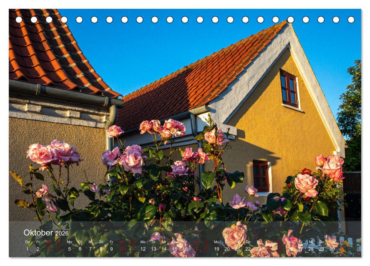 Beispielinhalt (Bild) Sommer in Nordjütland (Tischkalender 2026 DIN A5 quer), CALVENDO Monatskalender