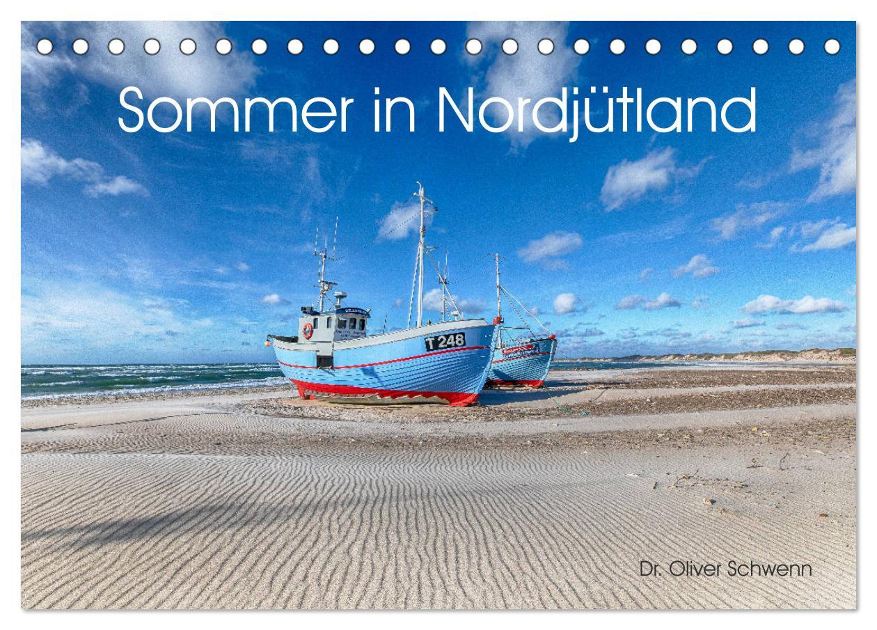 Vorderes Coverbild Sommer in Nordjütland (Tischkalender 2026 DIN A5 quer), CALVENDO Monatskalender