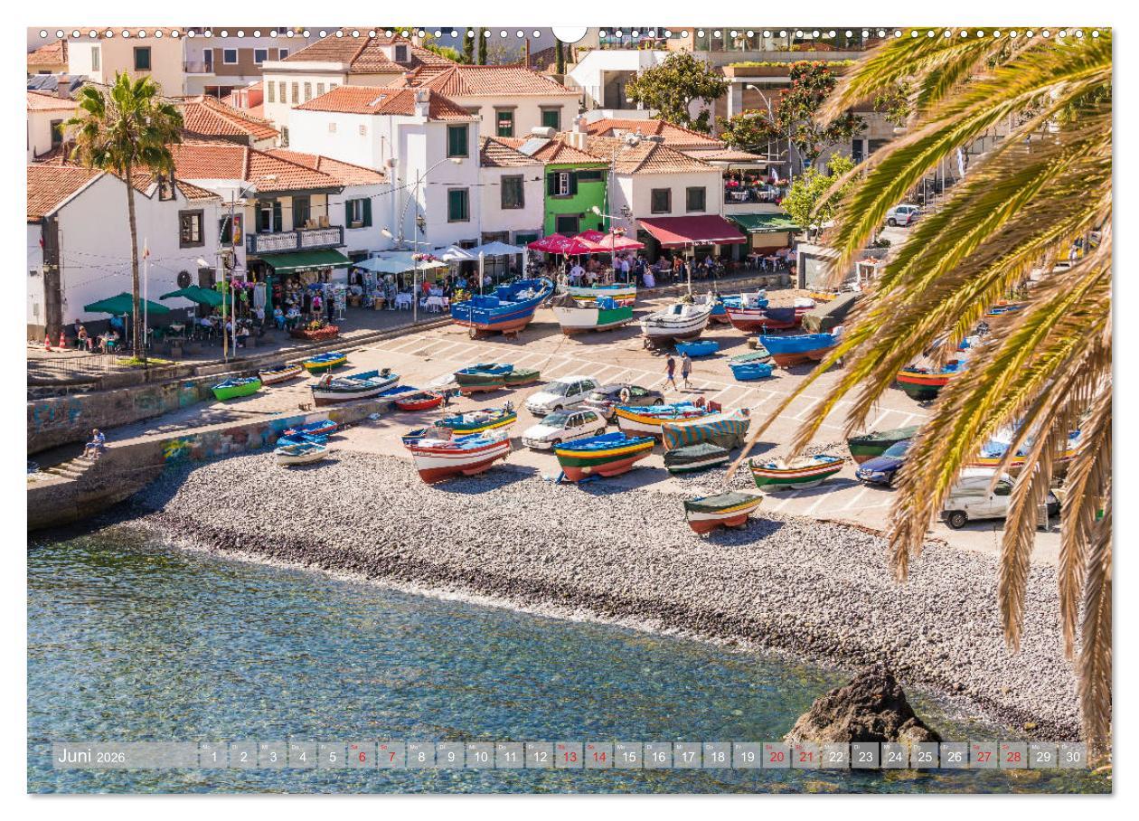Beispielinhalt (Bild) MADEIRA Grüne Oase im Atlantik (Wandkalender 2026 DIN A2 quer), CALVENDO Monatskalender