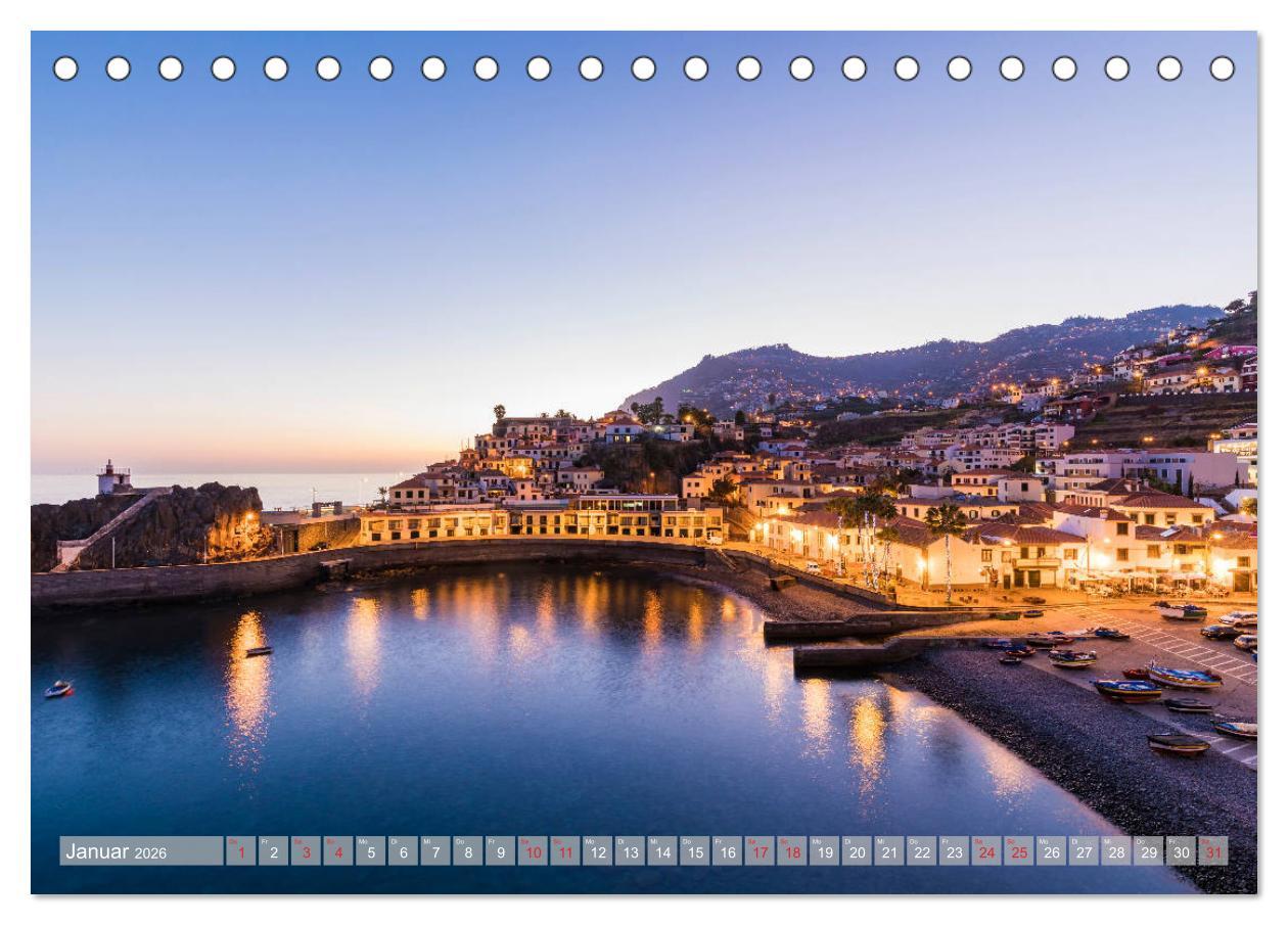 Beispielinhalt (Bild) MADEIRA Grüne Oase im Atlantik (Tischkalender 2026 DIN A5 quer), CALVENDO Monatskalender