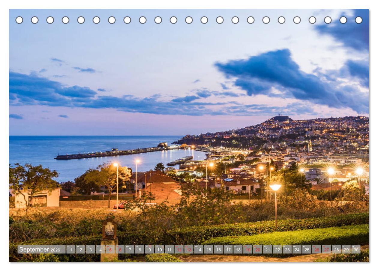 Beispielinhalt (Bild) MADEIRA Grüne Oase im Atlantik (Tischkalender 2026 DIN A5 quer), CALVENDO Monatskalender