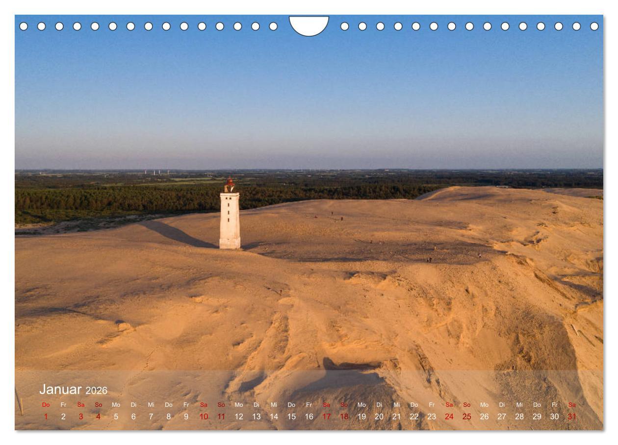 Beispielinhalt (Bild) Sommer in Nordjütland (Wandkalender 2026 DIN A4 quer), CALVENDO Monatskalender