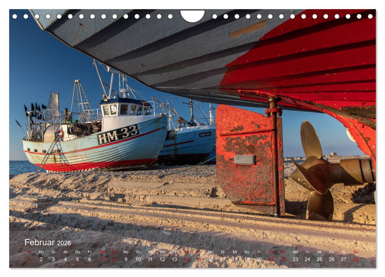 Beispielinhalt (Bild) Sommer in Nordjütland (Wandkalender 2026 DIN A4 quer), CALVENDO Monatskalender