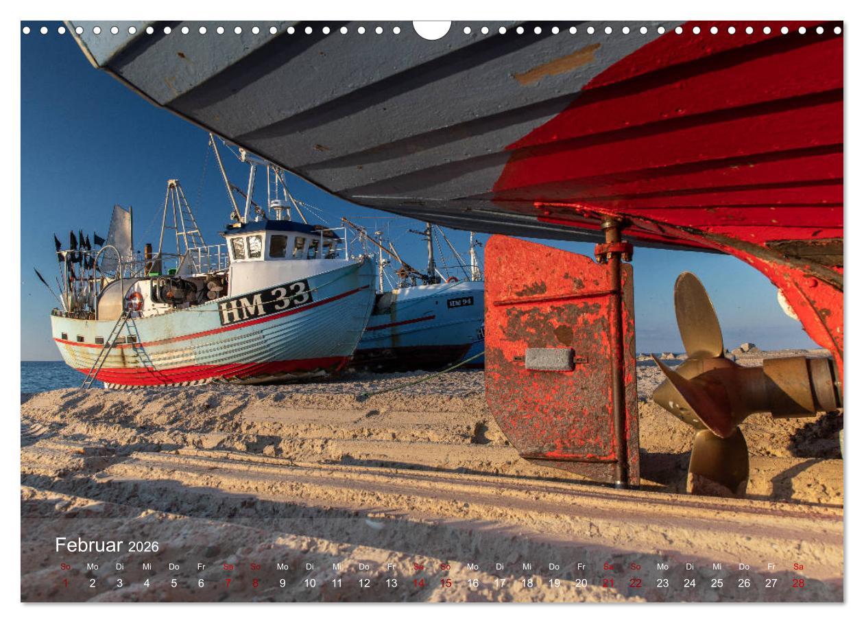 Beispielinhalt (Bild) Sommer in Nordjütland (Wandkalender 2026 DIN A3 quer), CALVENDO Monatskalender