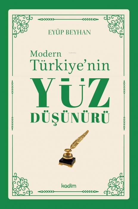 Vorderes Coverbild Modern Türkiyenin Yüz Düsünürü 1. Cilt