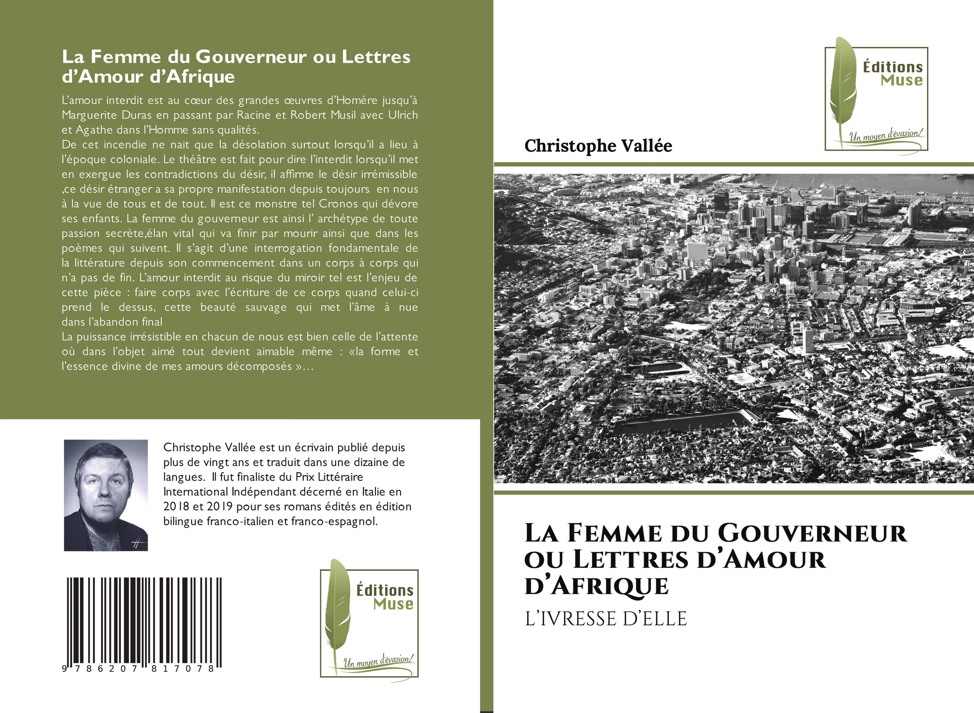 Vorderes Coverbild La Femme du Gouverneur ou Lettres d'Amour d'Afrique