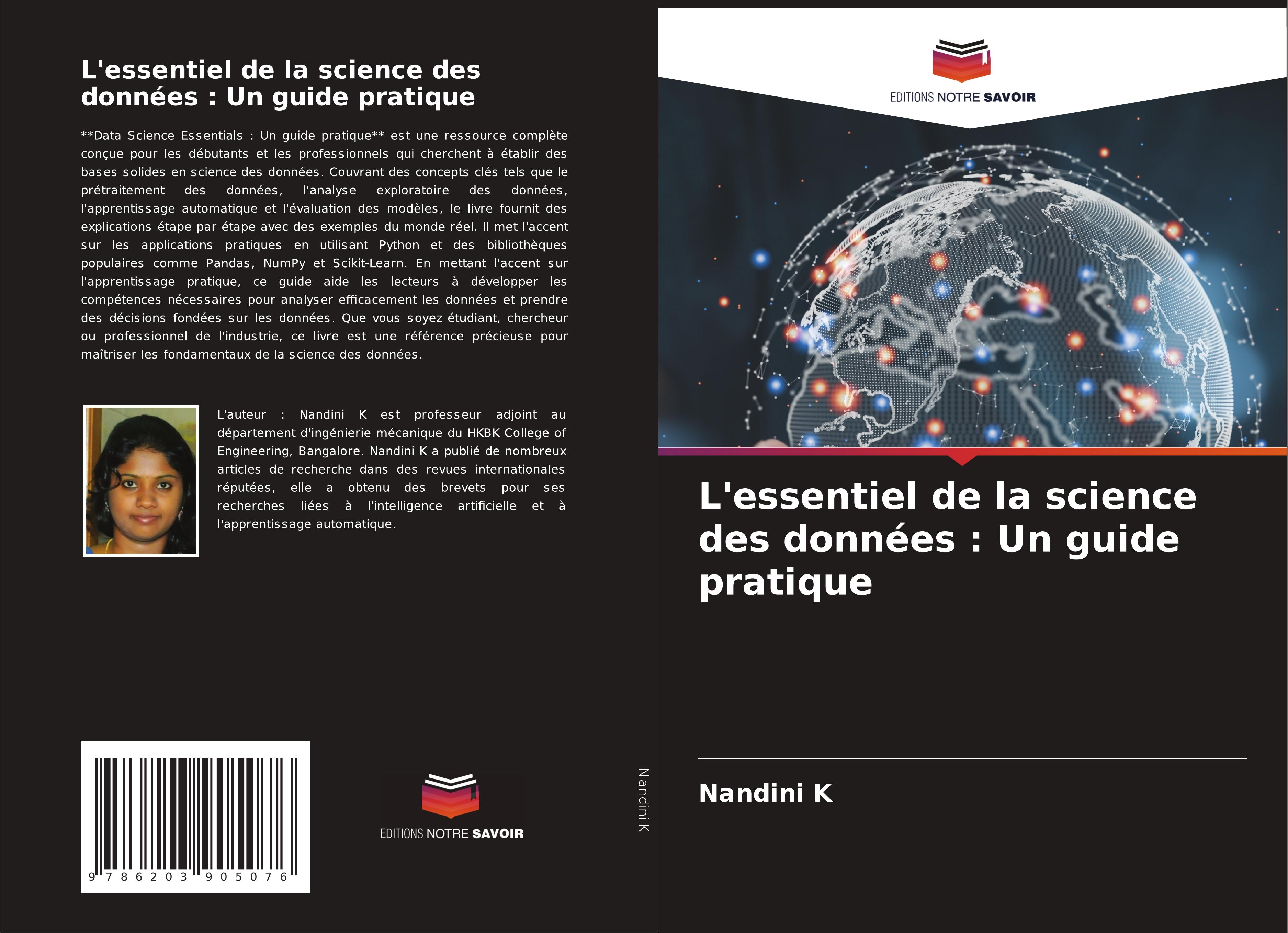 Vorderes Coverbild L'essentiel de la science des données : Un guide pratique