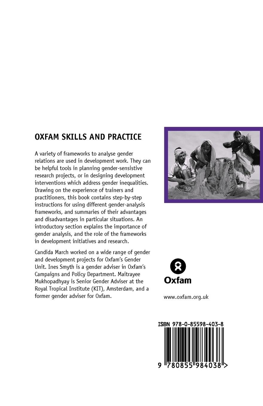 Rückseitencover A Guide to Gender-Analysis Frameworks
