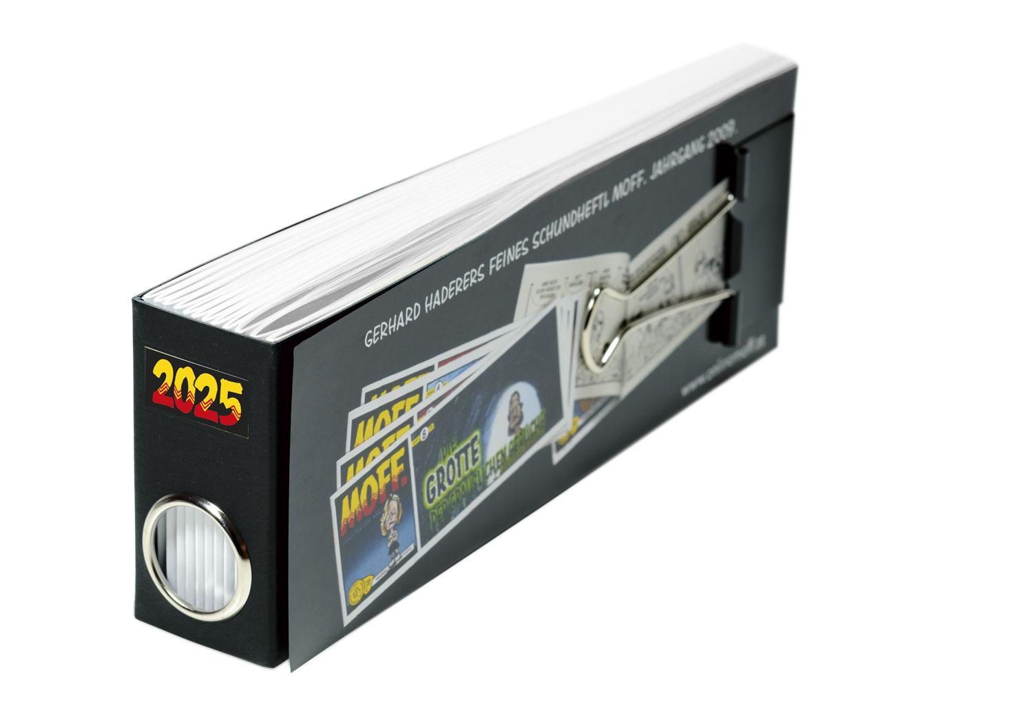 Vorderes Coverbild MOFF. Jahressammlung 2025