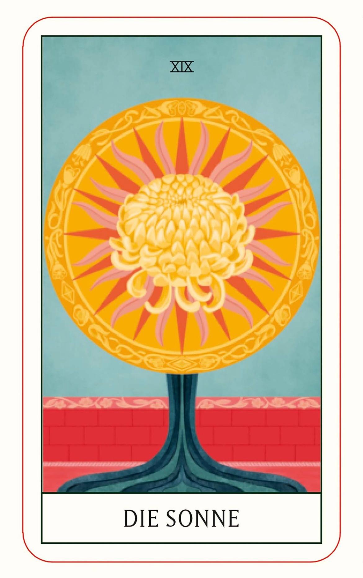 Beispielinhalt (Bild) Blumen Tarot