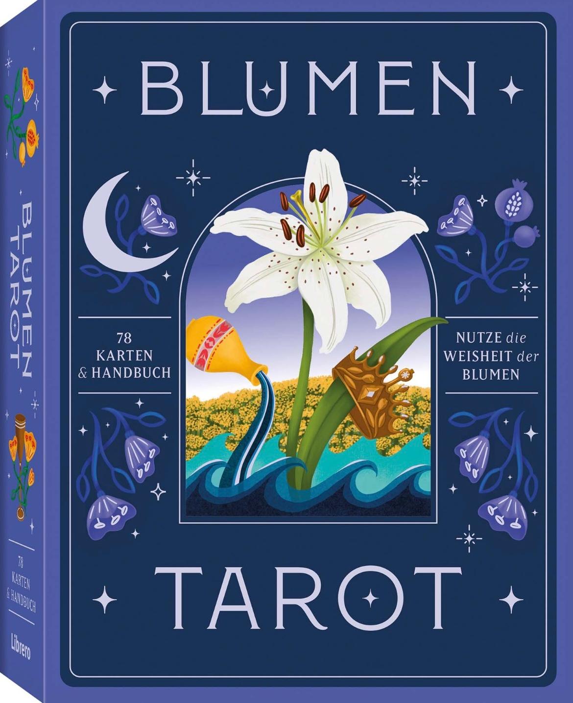 Vorderes Coverbild Blumen Tarot