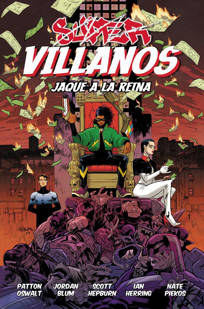 Vorderes Coverbild SUPERVILLANOS. JAQUE A LA REINA