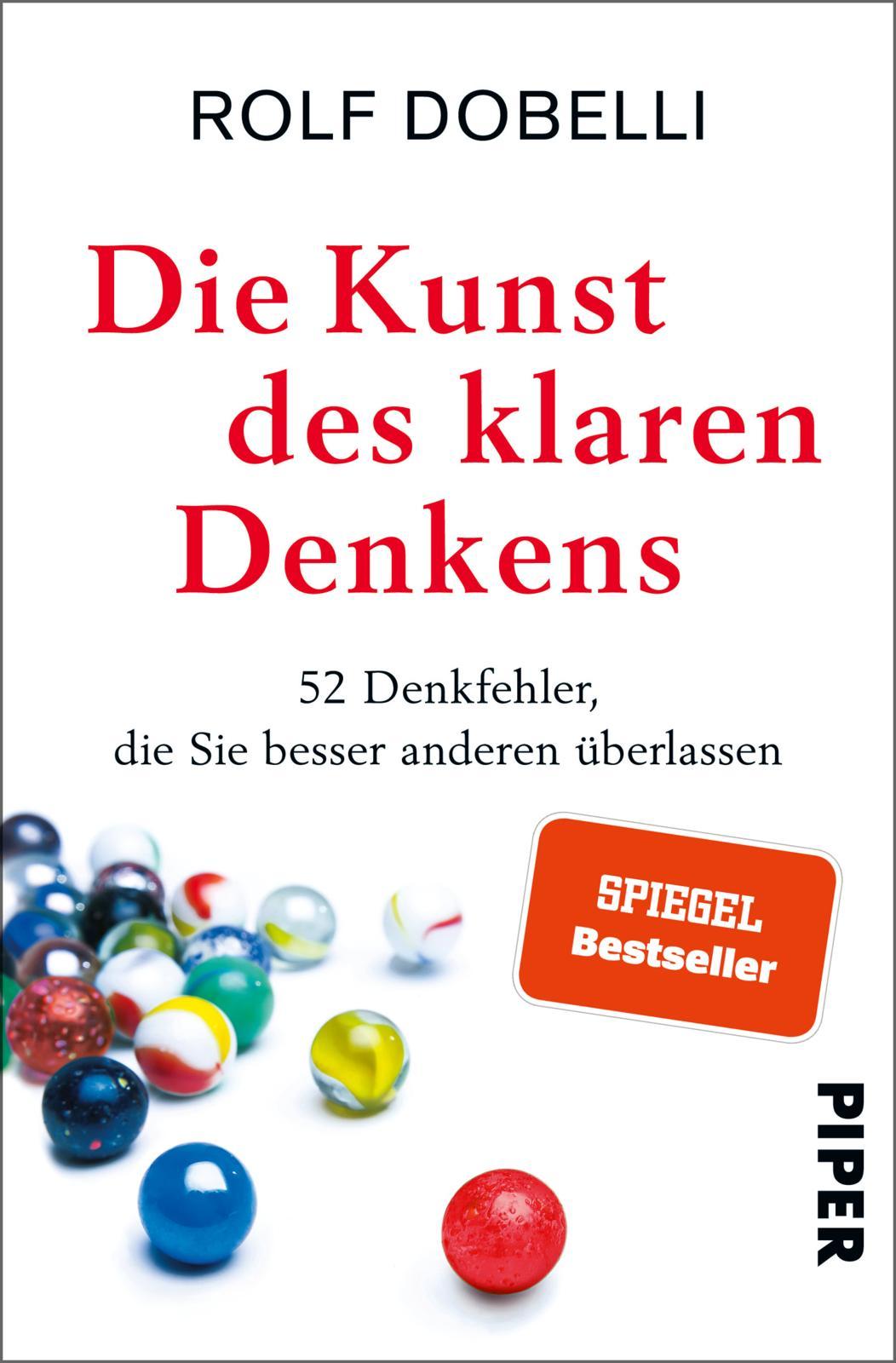 Vorderes Coverbild Die Kunst des klaren Denkens