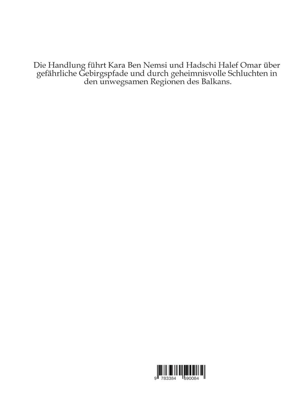 Rückseitencover In den Schluchten des Balkan