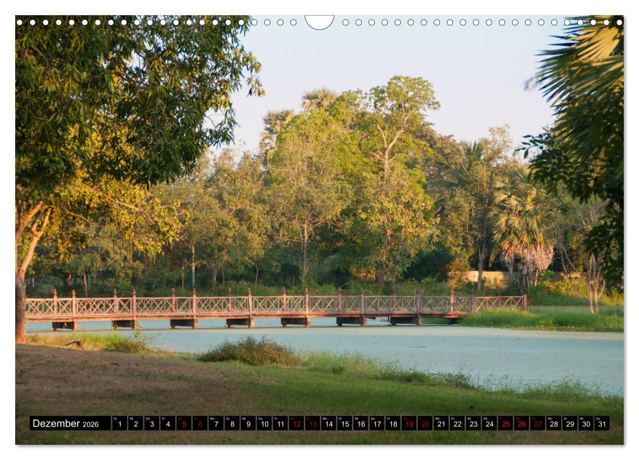 Beispielinhalt (Bild) Thailand abseits der Strände (Wandkalender 2026 DIN A3 quer), CALVENDO Monatskalender