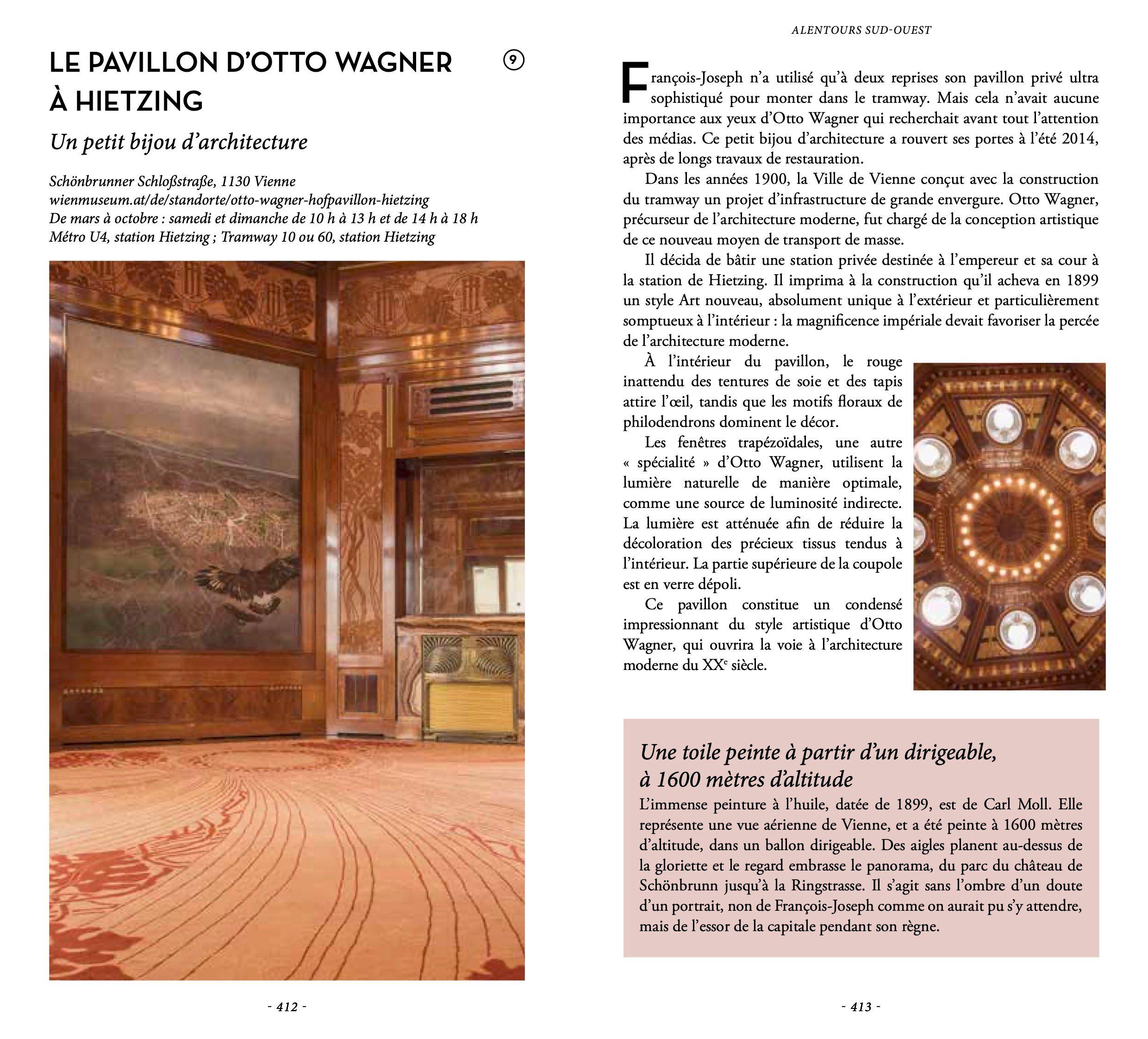 Beispielinhalt (Bild) Vienne insolite et secrète