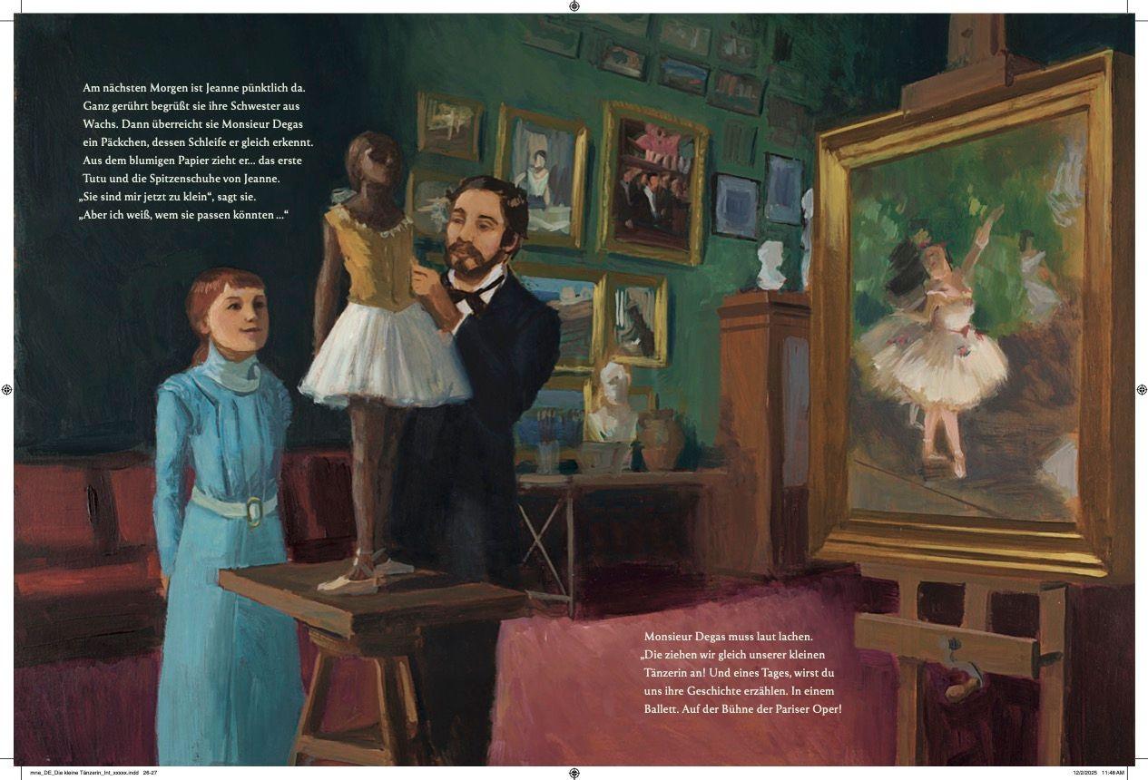 Beispielinhalt (Bild) Die kleine Tänzerin