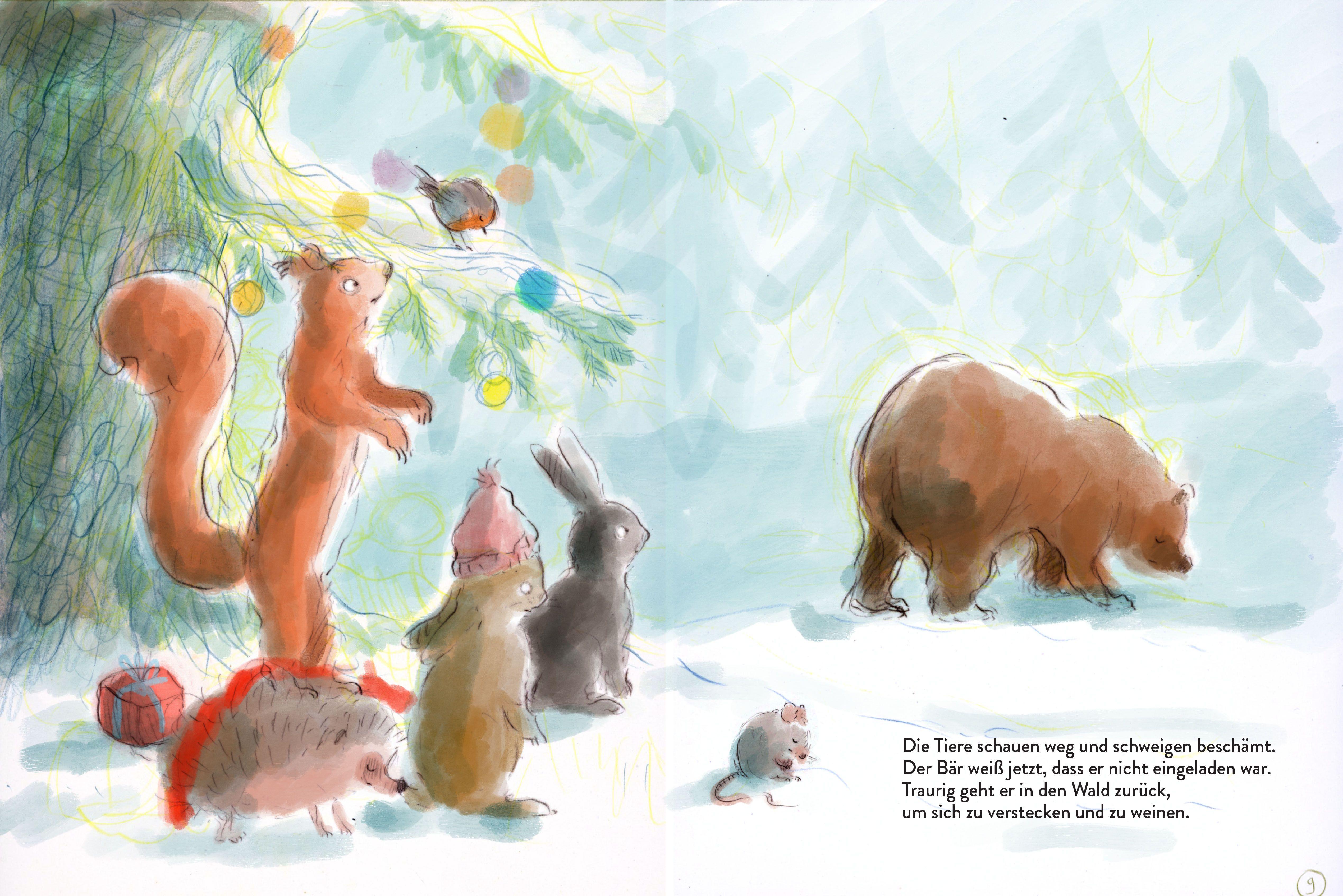 Beispielinhalt (Bild) Wer bekommt das Geschenk?