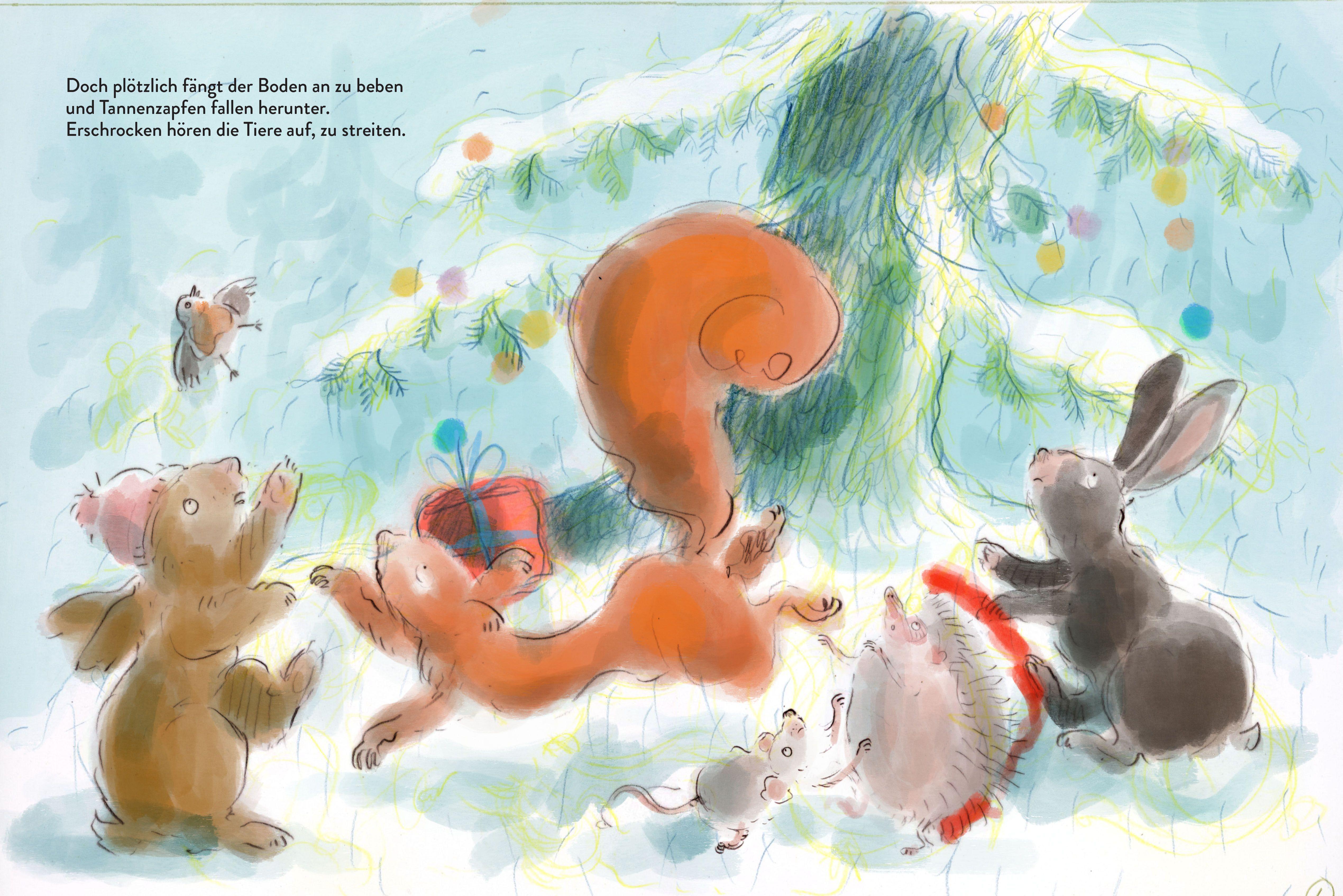 Beispielinhalt (Bild) Wer bekommt das Geschenk?