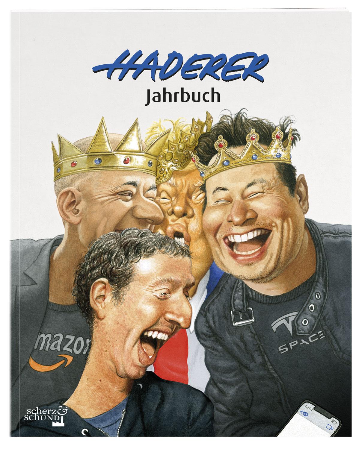 Vorderes Coverbild Haderer Jahrbuch