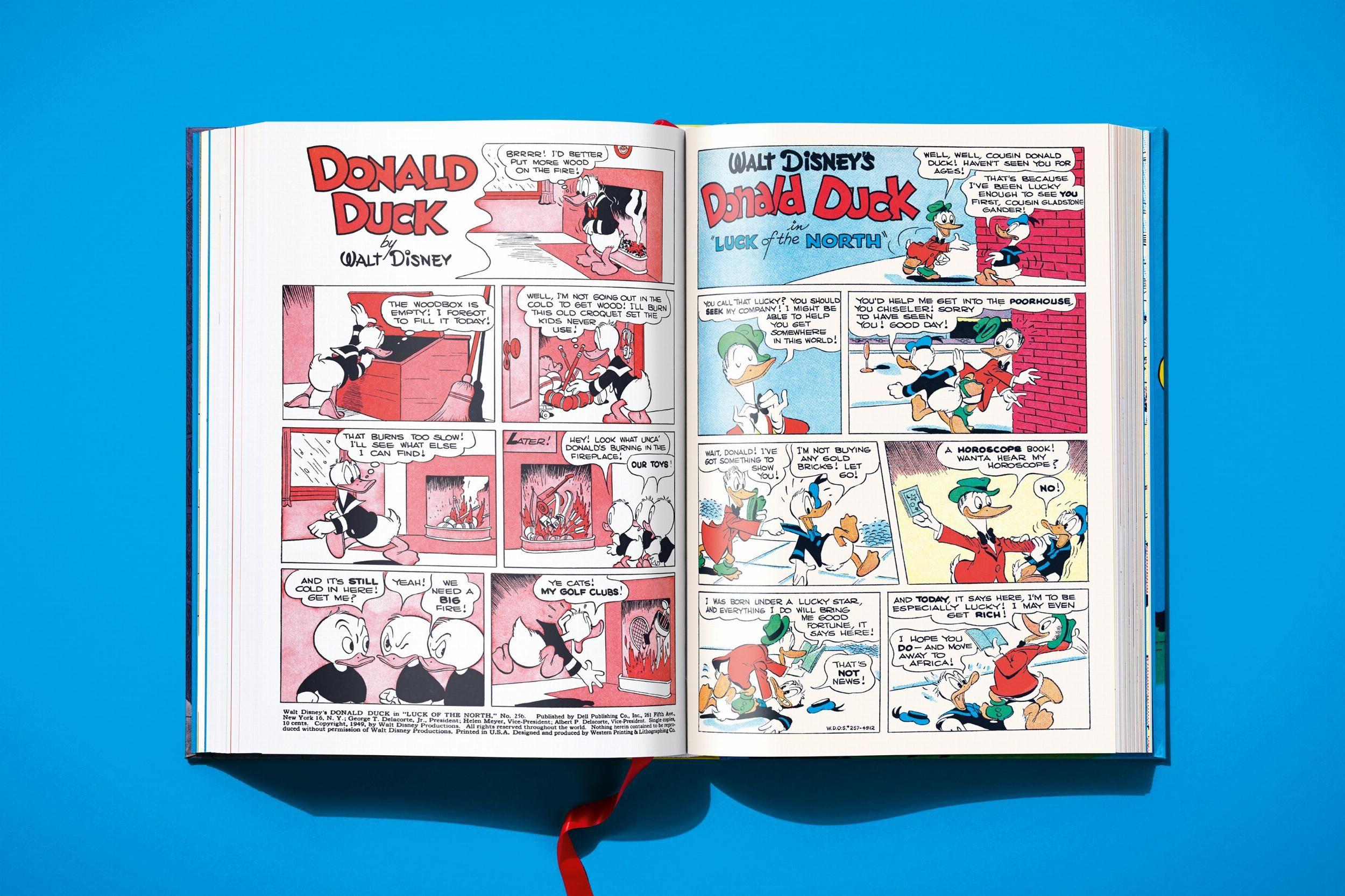 Beispielinhalt (Bild) Disney Comics Library. Carl Barks's Donald Duck. Vol. 1. 1942-1950