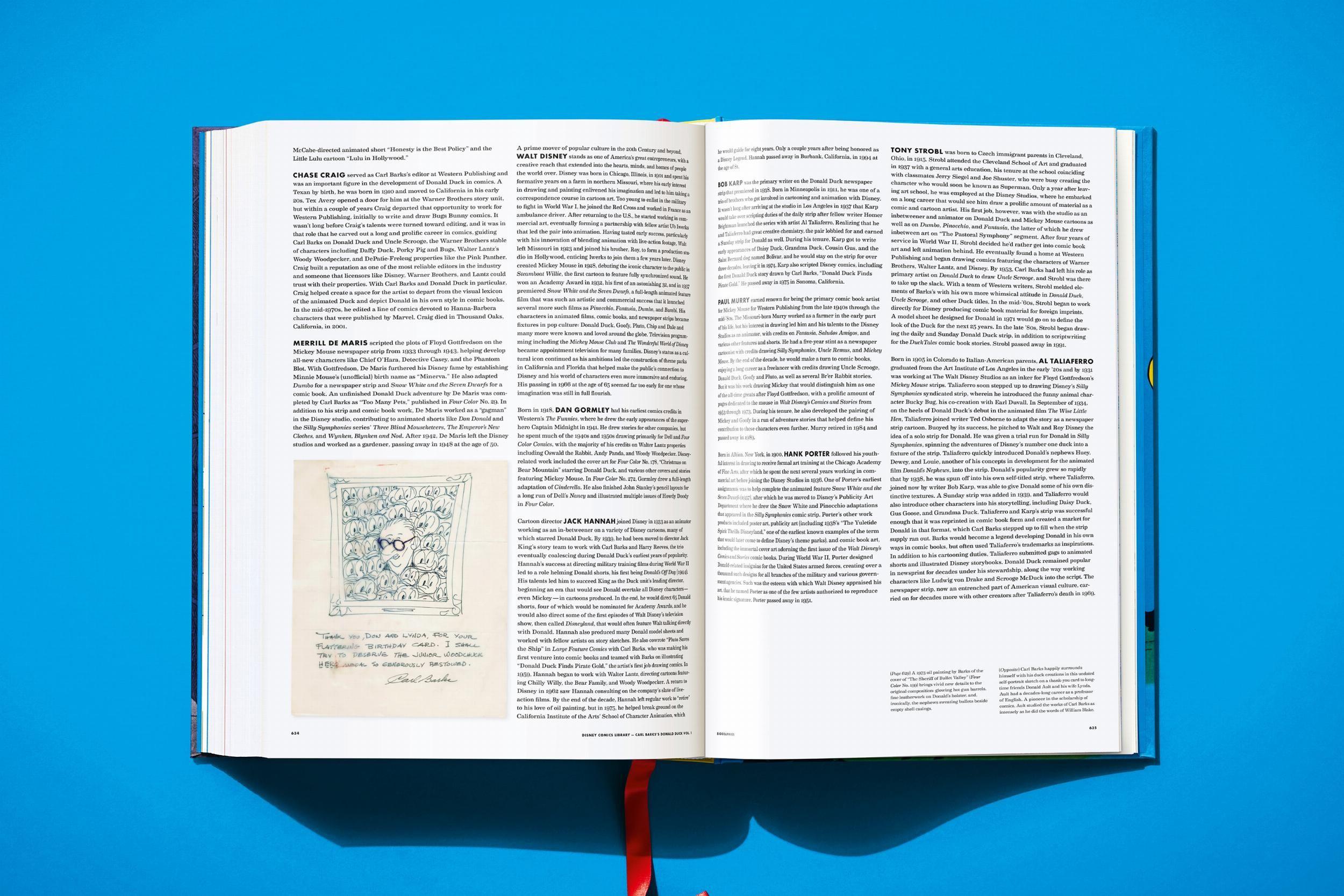 Beispielinhalt (Bild) Disney Comics Library. Carl Barks's Donald Duck. Vol. 1. 1942-1950