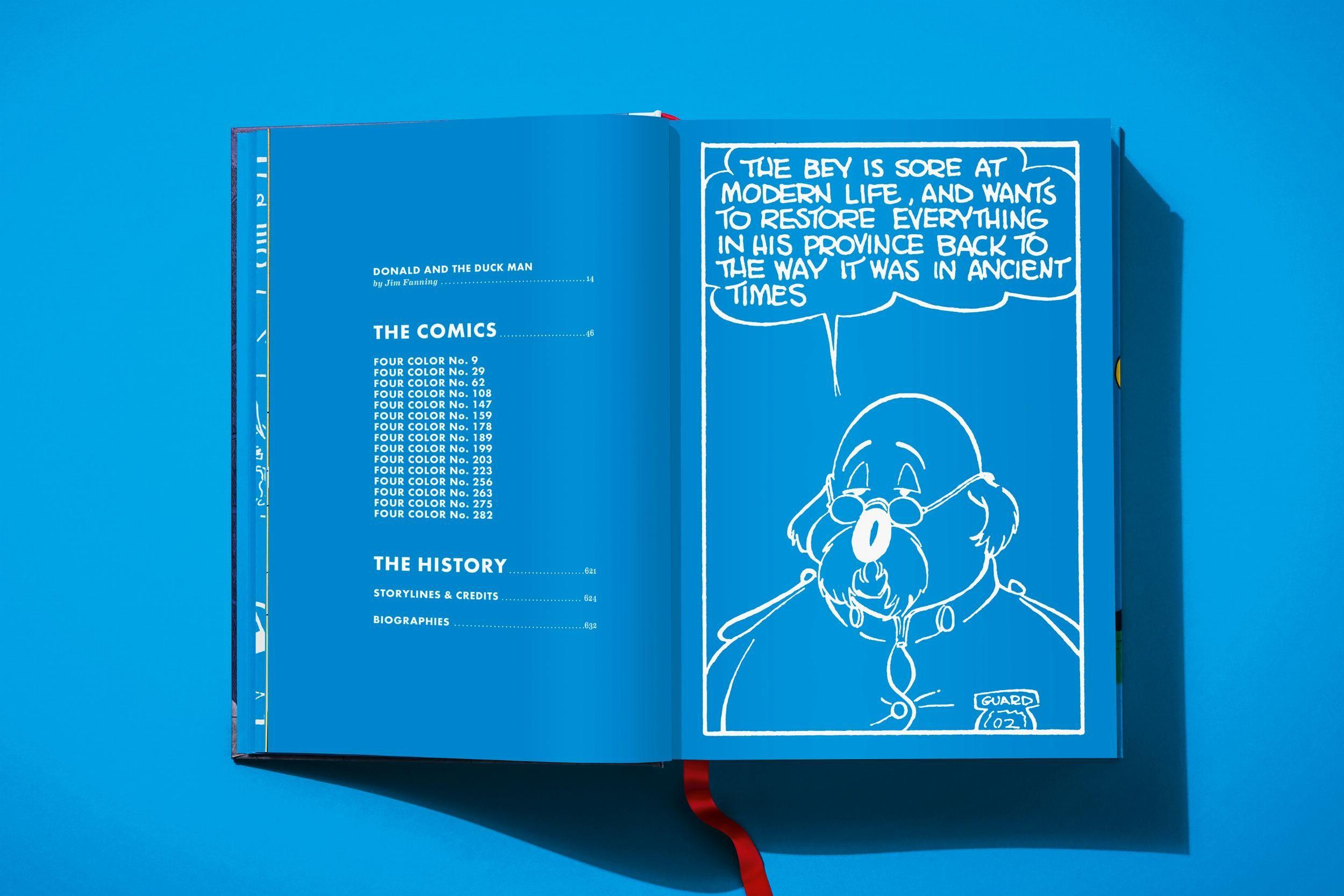 Beispielinhalt (Bild) Disney Comics Library. Carl Barks's Donald Duck. Vol. 1. 1942-1950