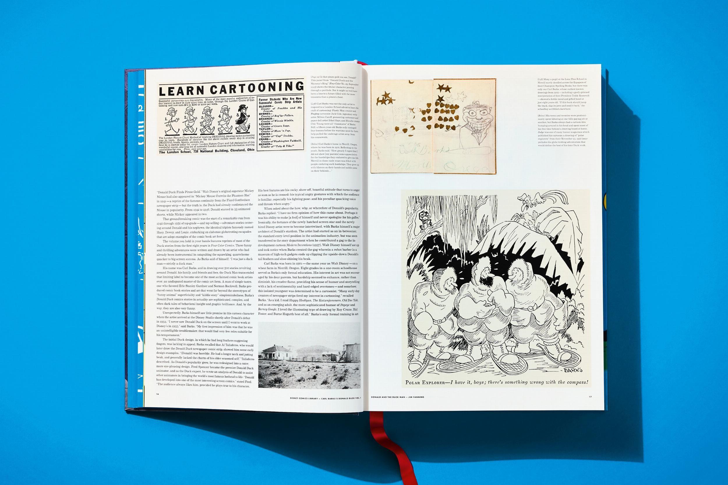 Beispielinhalt (Bild) Disney Comics Library. Carl Barks's Donald Duck. Vol. 1. 1942-1950