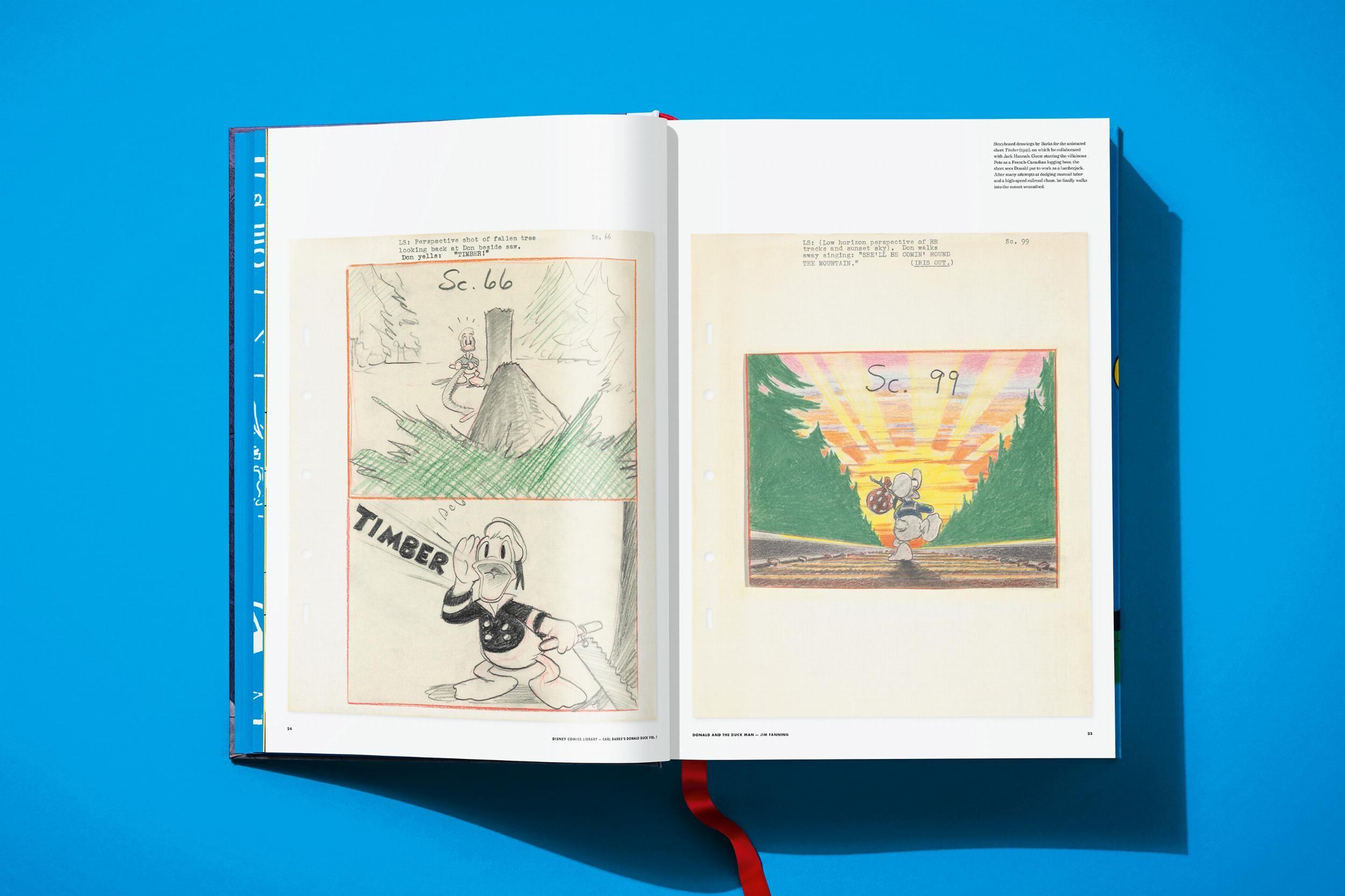 Beispielinhalt (Bild) Disney Comics Library. Carl Barks's Donald Duck. Vol. 1. 1942-1950