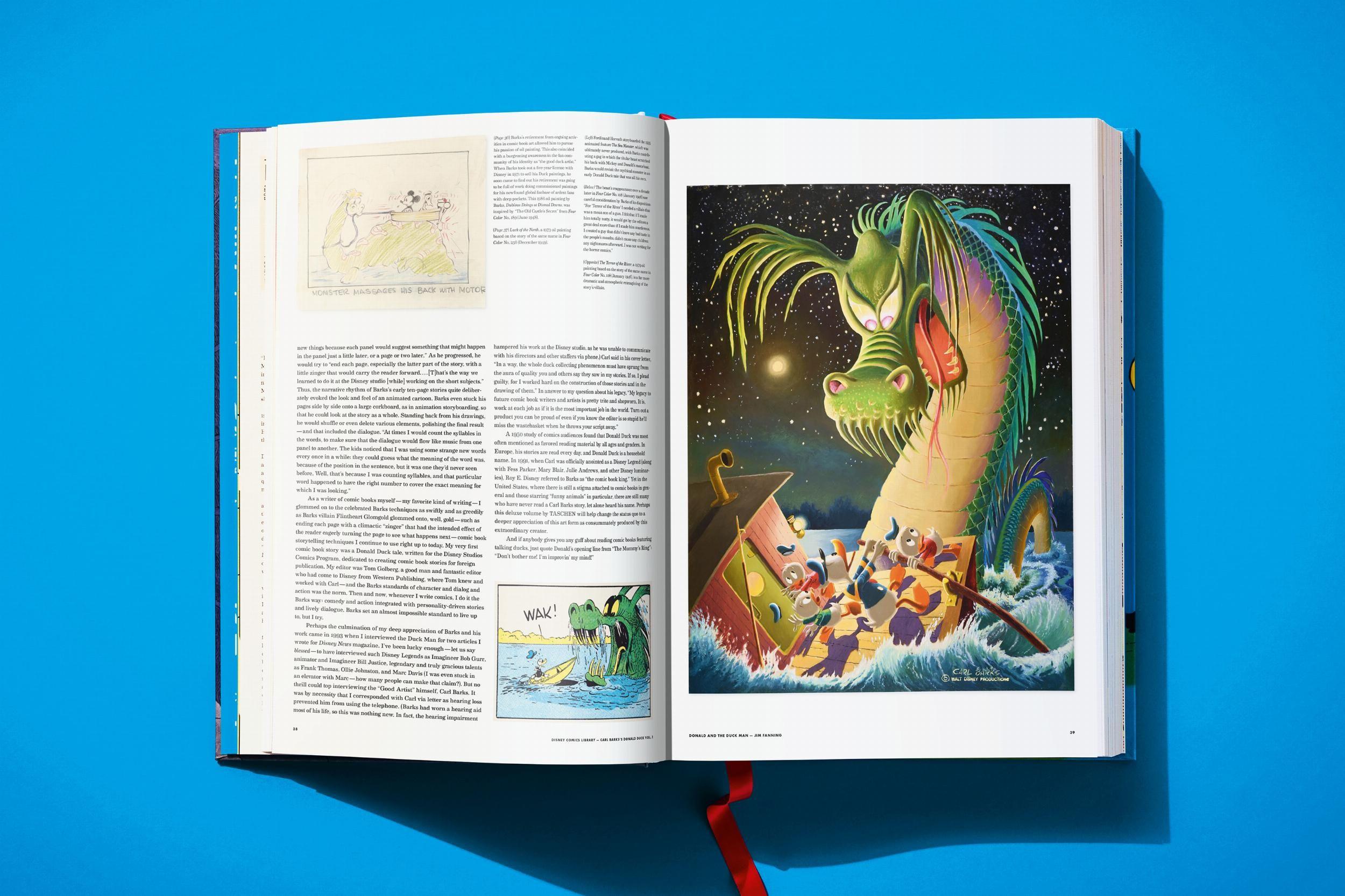 Beispielinhalt (Bild) Disney Comics Library. Carl Barks's Donald Duck. Vol. 1. 1942-1950