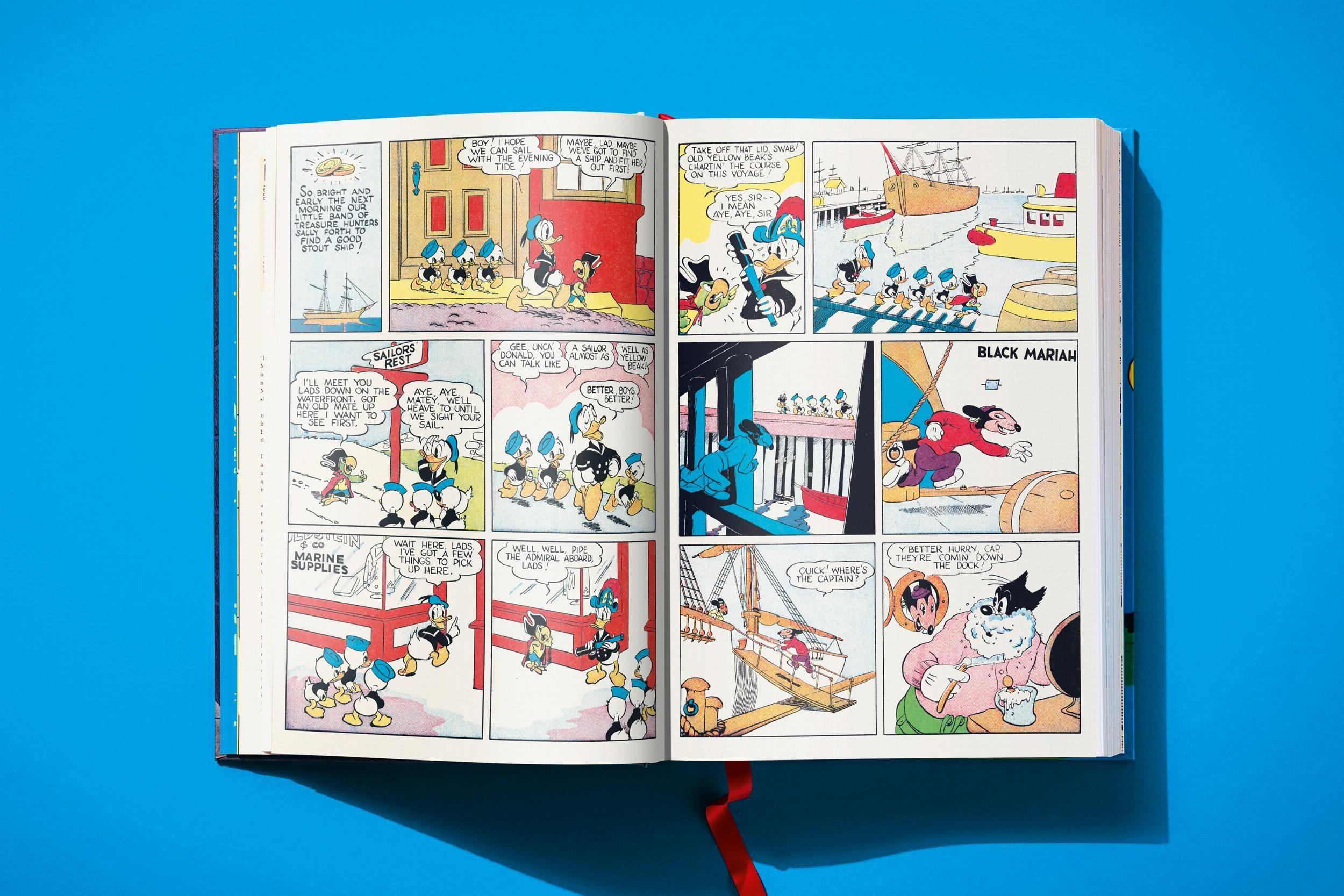 Beispielinhalt (Bild) Disney Comics Library. Carl Barks's Donald Duck. Vol. 1. 1942-1950