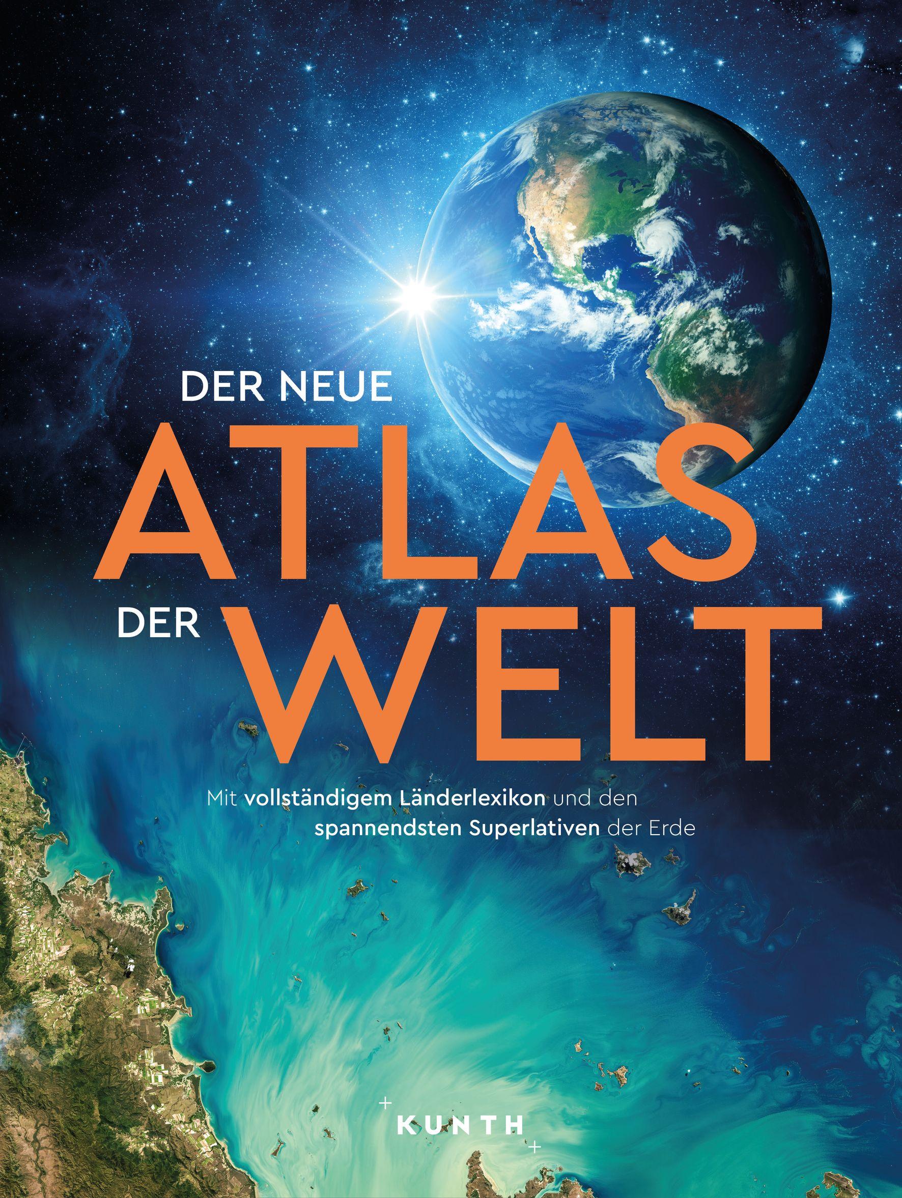 Vorderes Coverbild KUNTH Weltatlas Der neue Atlas der Welt