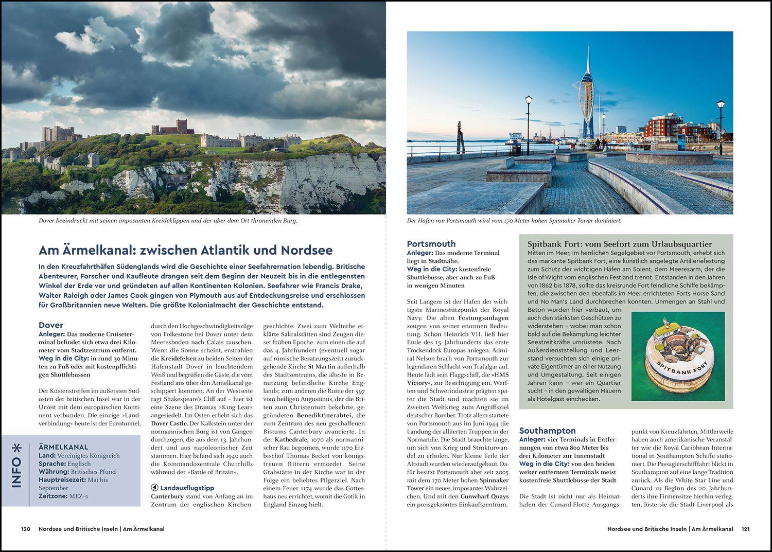 Beispielinhalt (Bild) KUNTH Europas schönste Kreuzfahrtziele