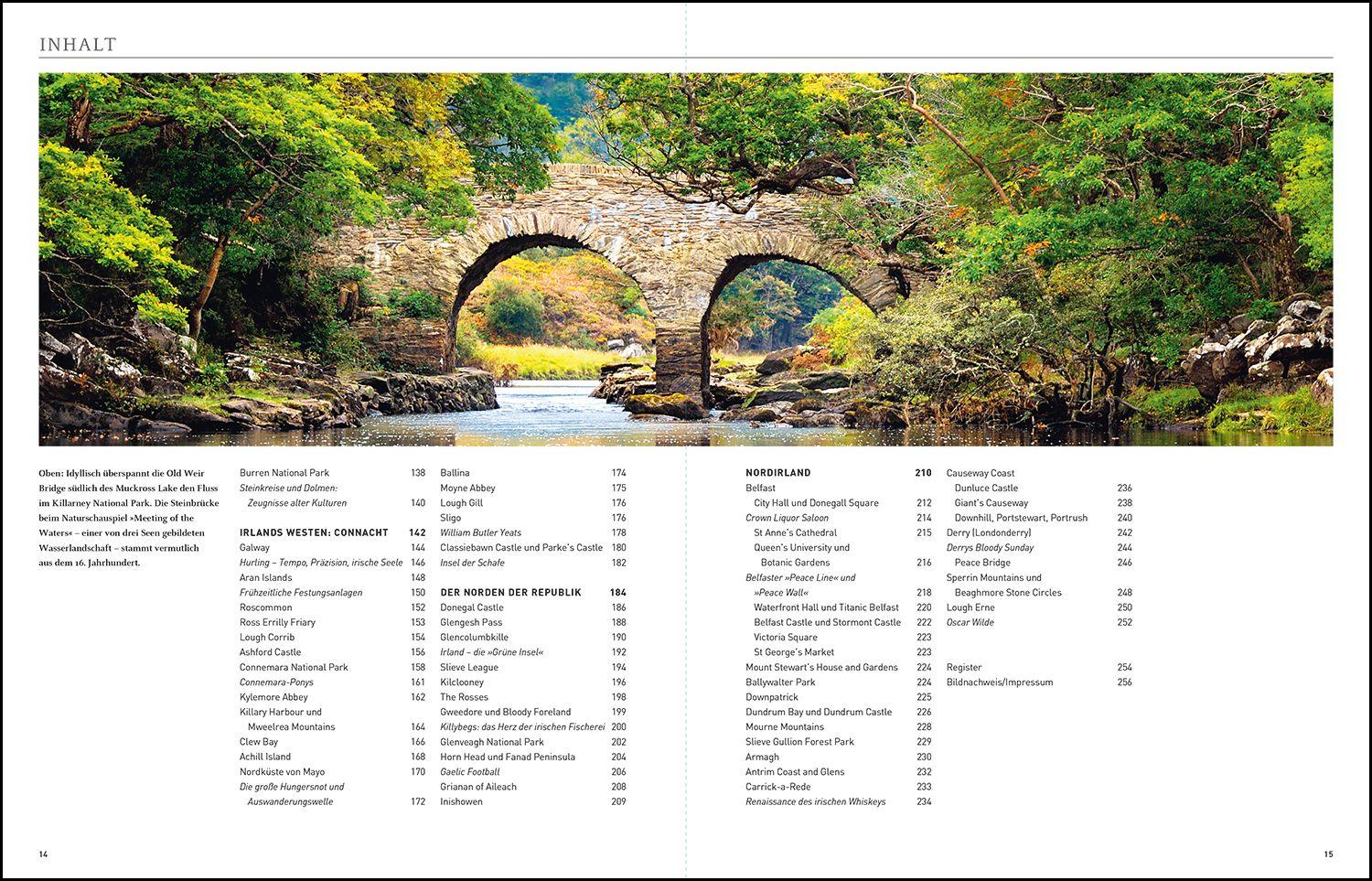Beispielinhalt (Bild) KUNTH Irland. Das Buch