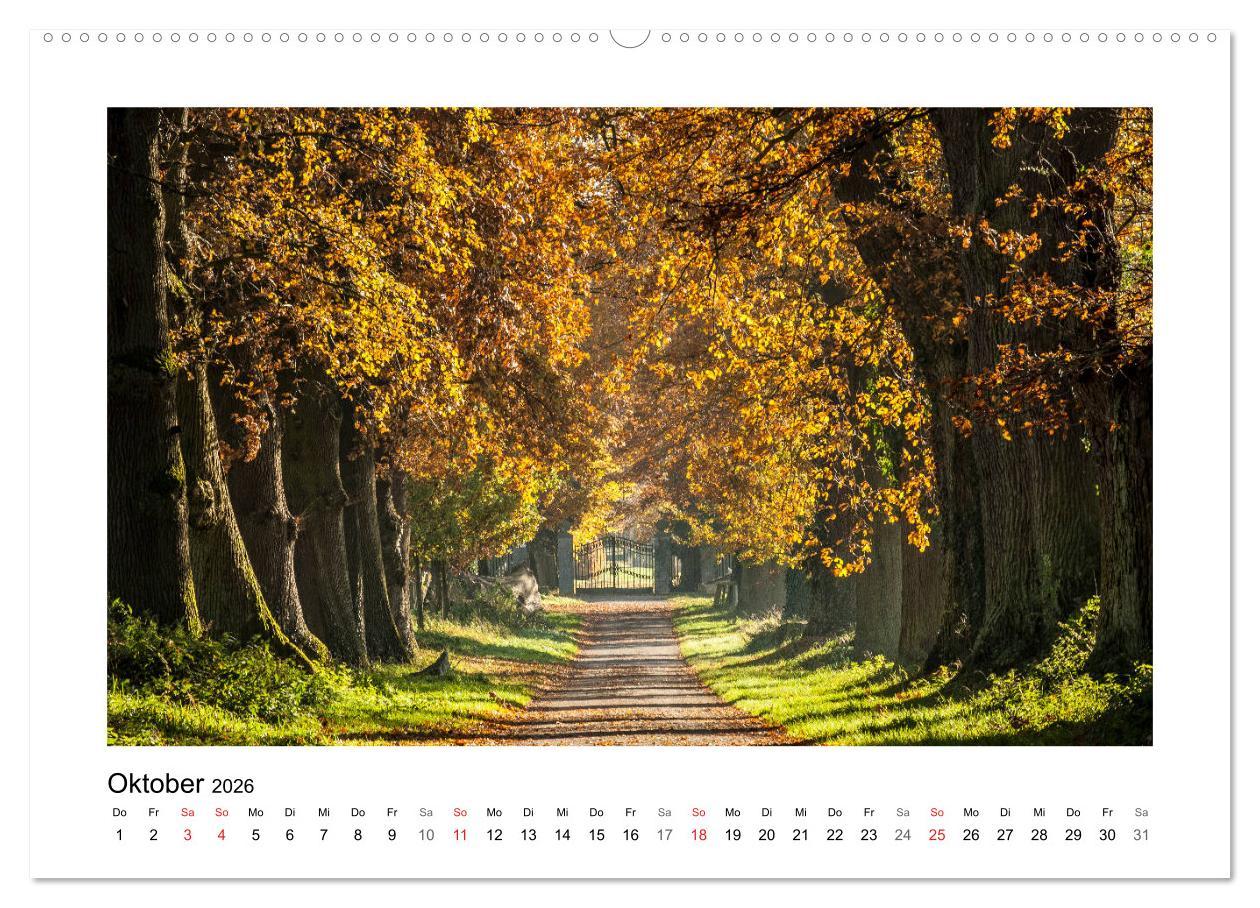 Beispielinhalt (Bild) Impressionen aus Ostwestfalen-Lippe (hochwertiger Premium Wandkalender 2026 DIN A2 quer), Kunstdruck in Hochglanz