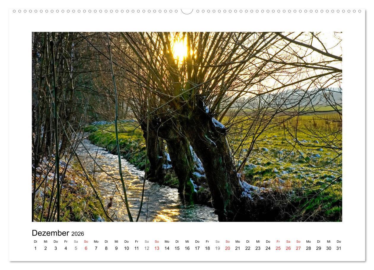 Beispielinhalt (Bild) Impressionen aus Ostwestfalen-Lippe (hochwertiger Premium Wandkalender 2026 DIN A2 quer), Kunstdruck in Hochglanz