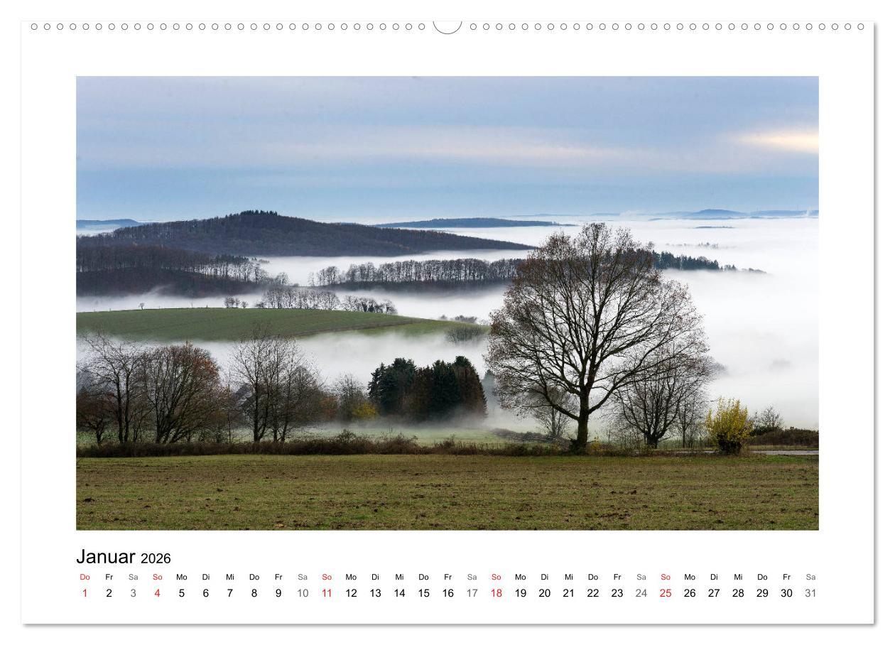Beispielinhalt (Bild) Impressionen aus Ostwestfalen-Lippe (hochwertiger Premium Wandkalender 2026 DIN A2 quer), Kunstdruck in Hochglanz