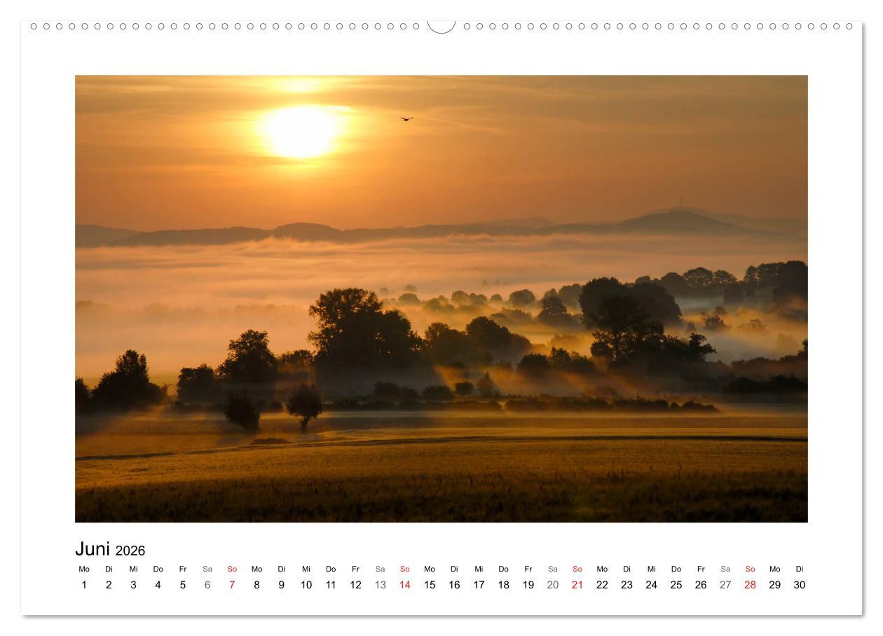 Beispielinhalt (Bild) Impressionen aus Ostwestfalen-Lippe (hochwertiger Premium Wandkalender 2026 DIN A2 quer), Kunstdruck in Hochglanz