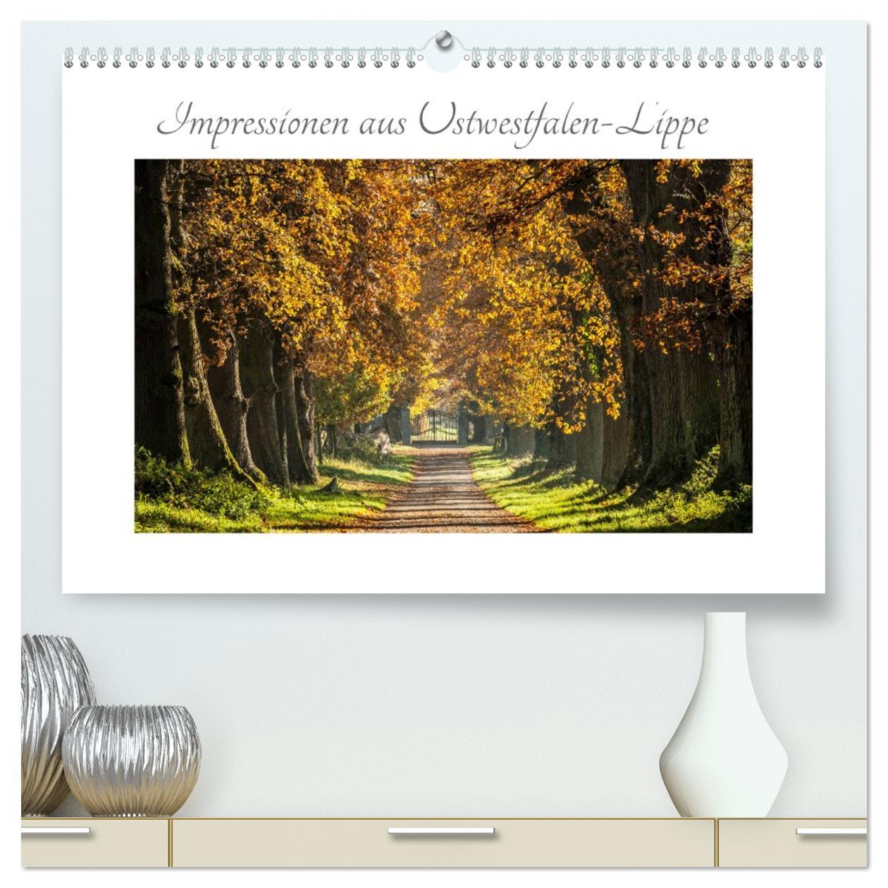 Vorderes Coverbild Impressionen aus Ostwestfalen-Lippe (hochwertiger Premium Wandkalender 2026 DIN A2 quer), Kunstdruck in Hochglanz