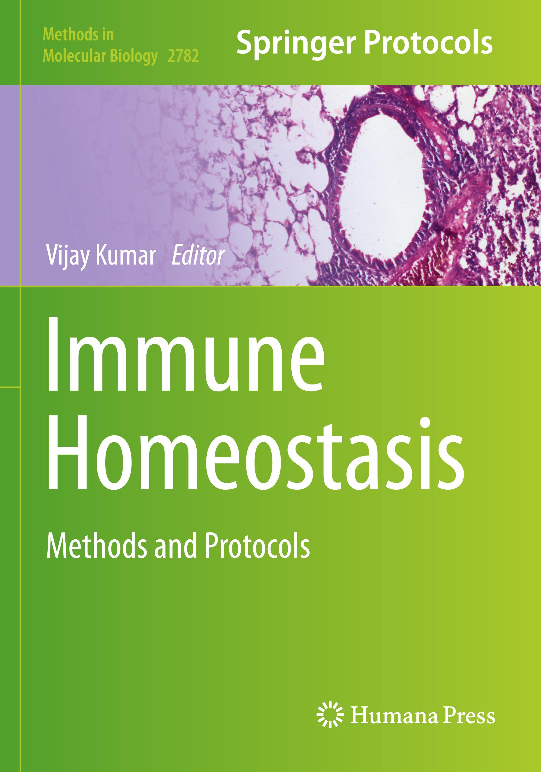 Vorderes Coverbild Immune Homeostasis