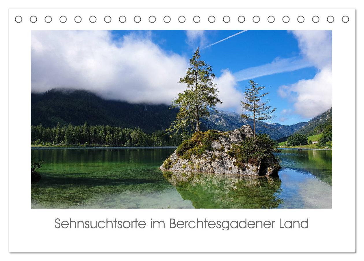 Vorderes Coverbild Sehnsuchtsorte im Berchtesgadener Land (Tischkalender 2026 DIN A5 quer), CALVENDO Monatskalender