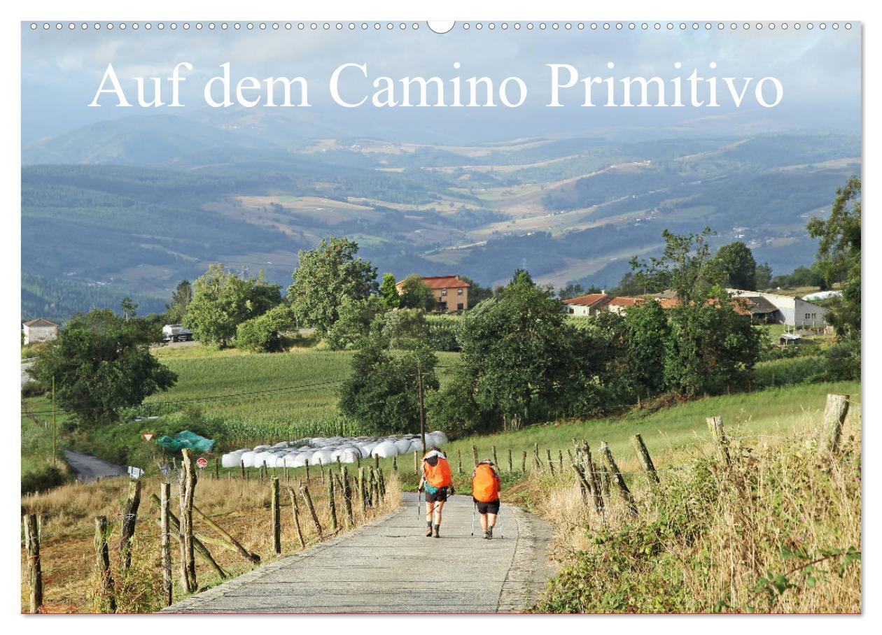 Vorderes Coverbild Auf dem Camino Primitivo (Wandkalender 2026 DIN A2 quer), CALVENDO Monatskalender