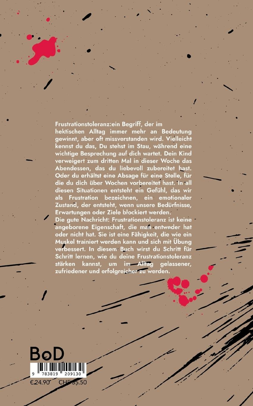 Rückseitencover Frust aushalten, Zukunft gestalten