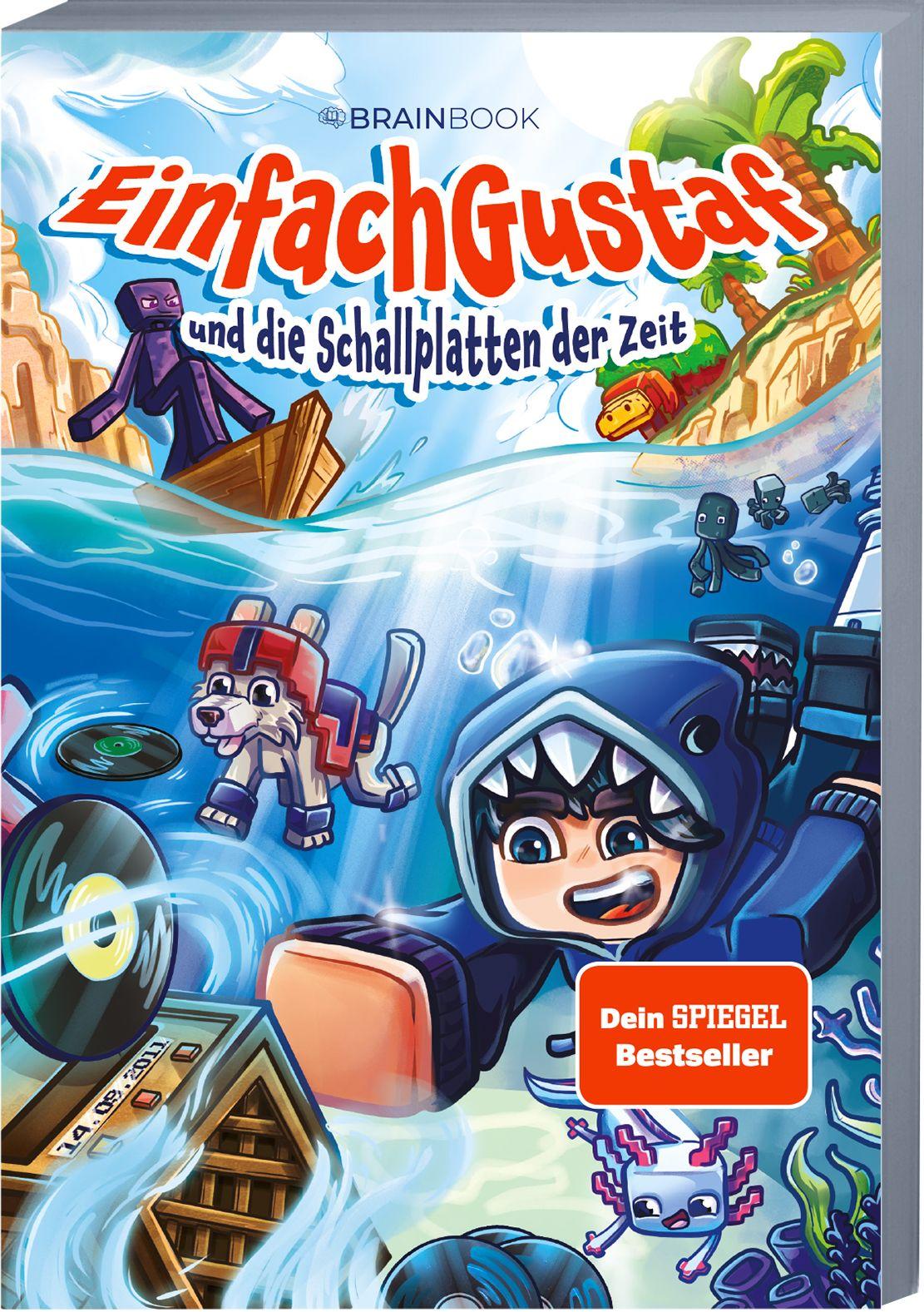 Vorderes Coverbild EinfachGustaf und die Schallplatten der Zeit